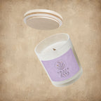 Grace Grew Here, Frosted Glass Soy Candle, 11oz