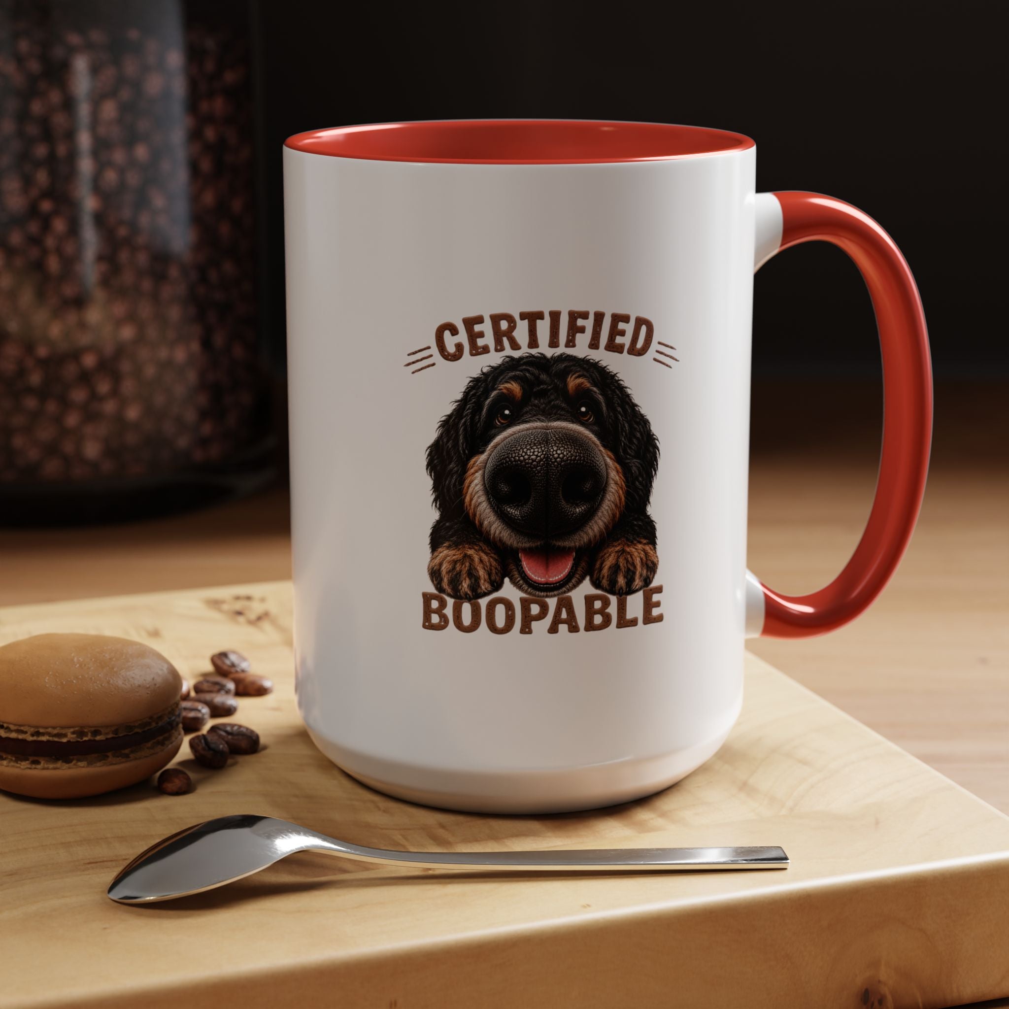 Certified Boopable Bernedoodle —  Coffee Mug 11/15oz