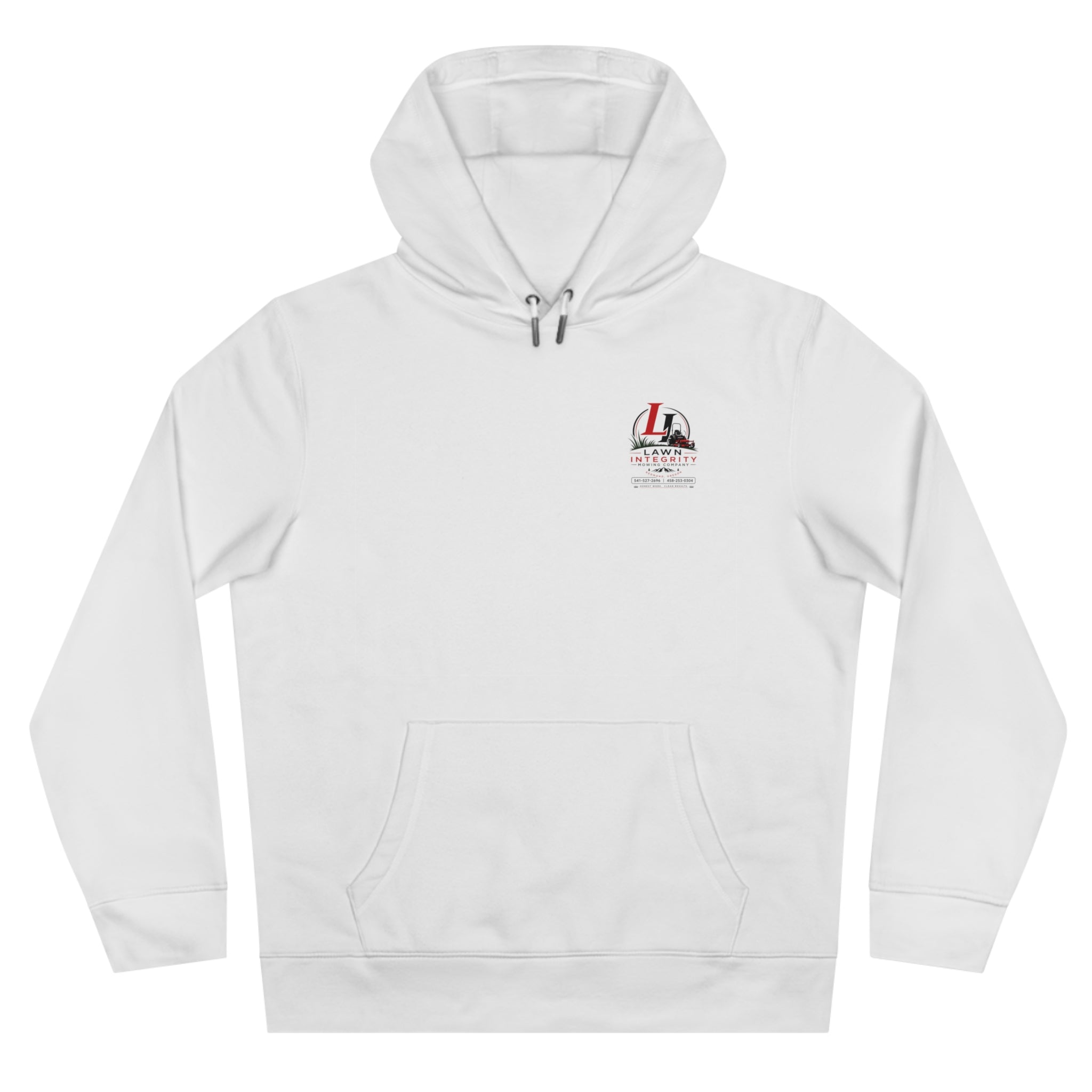 Lawn Integrity Logo Hoodie — King Hooded Sweatshirt (Landscaping Company Logo)