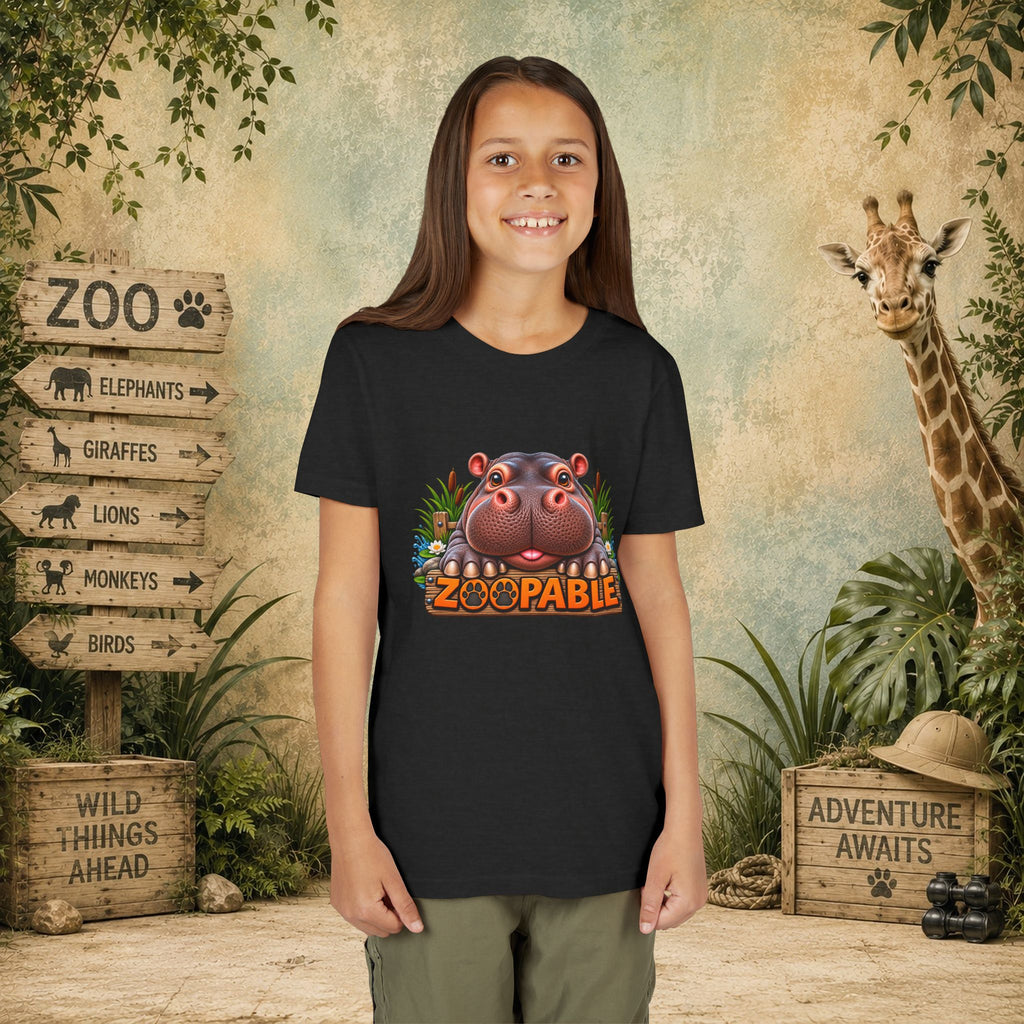 Hippopotamus Zoopable Youth Tee