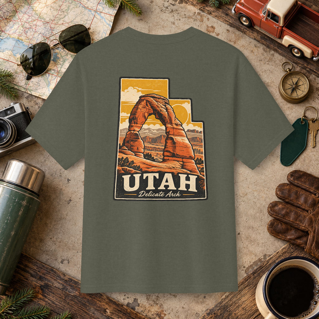 Utah State Vintage Tee
