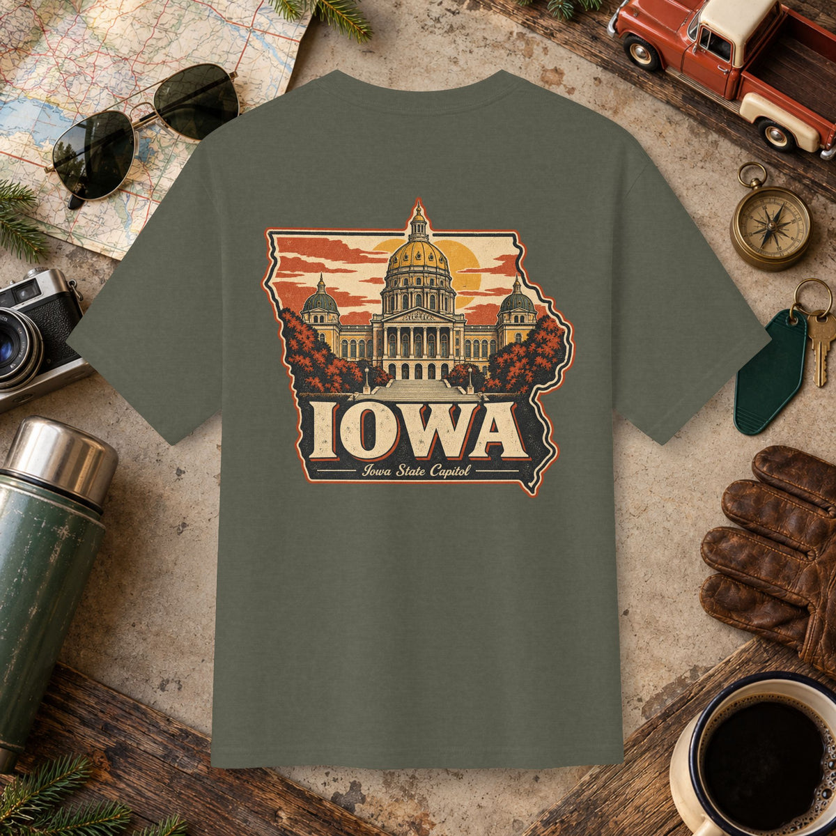 Iowa State Vintage Tee