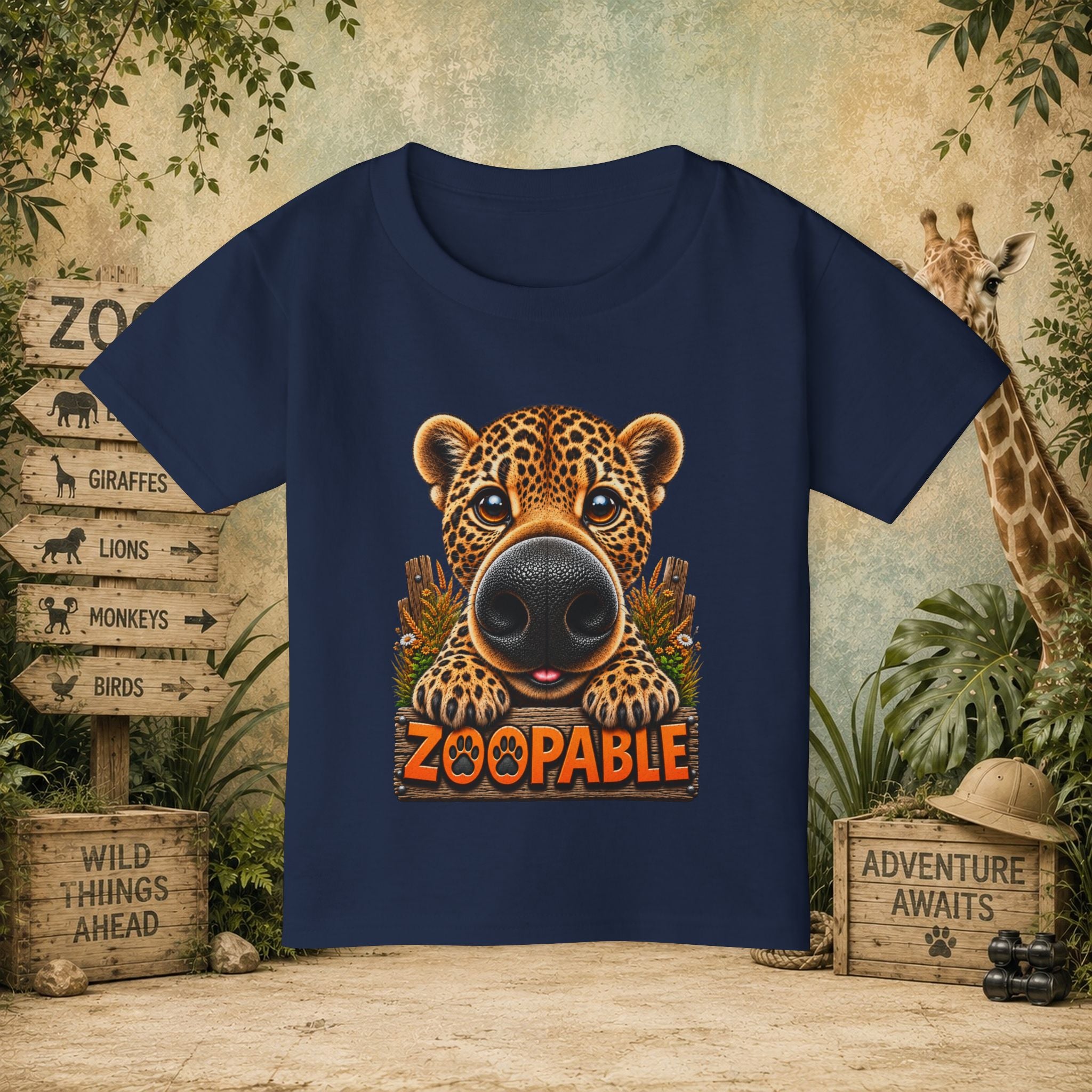 Leopard Zoopable T-shirt