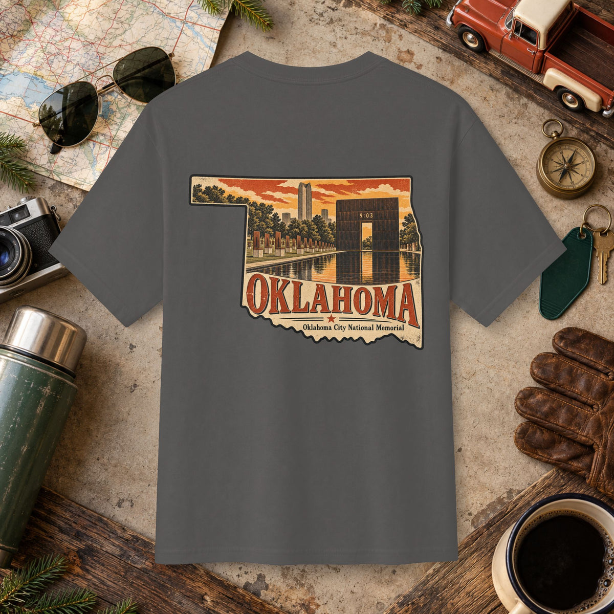Oklahoma State Vintage Tee
