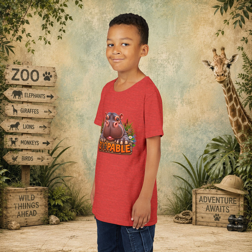 Hippopotamus Zoopable Youth Tee