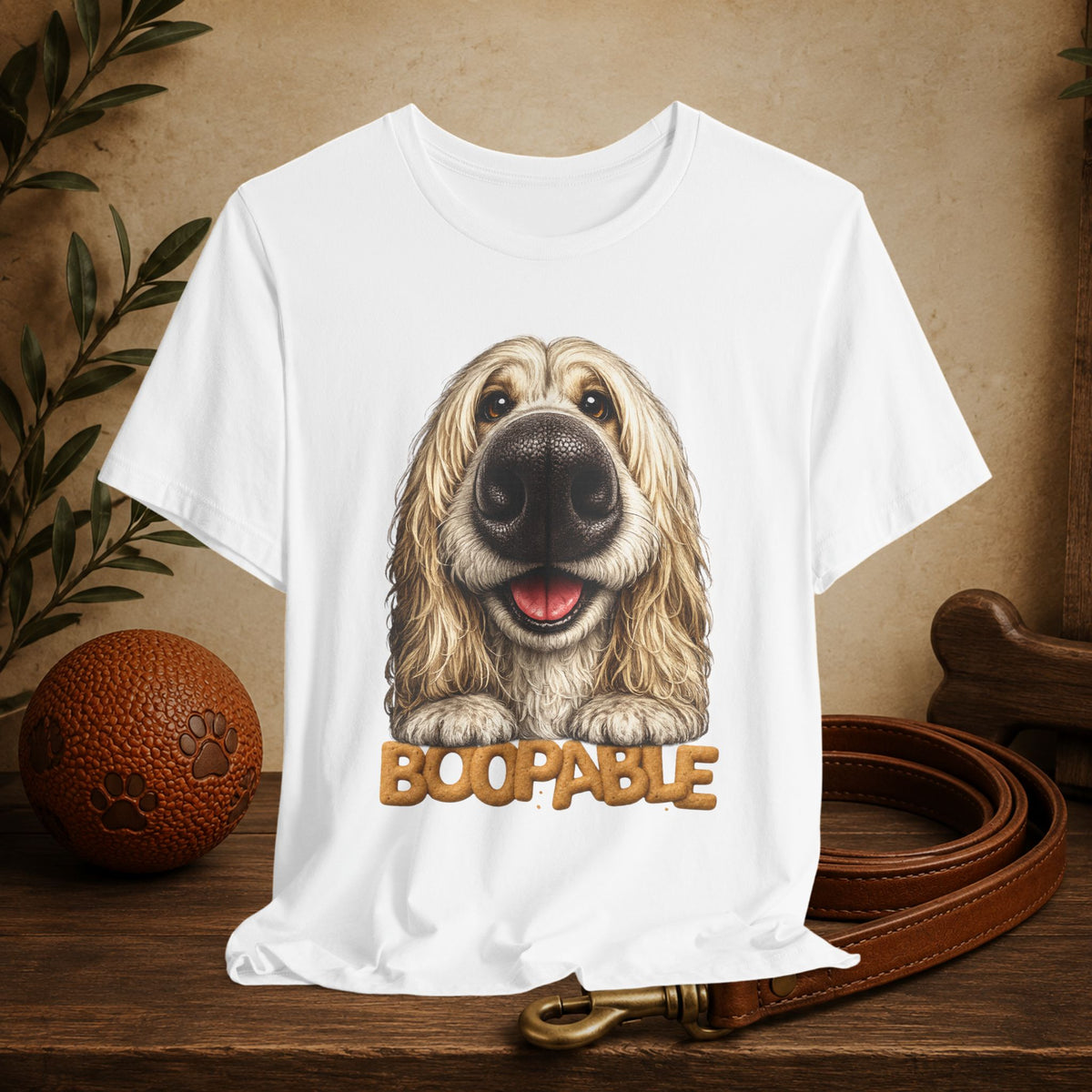Boopable Afghan Hound T Shirt