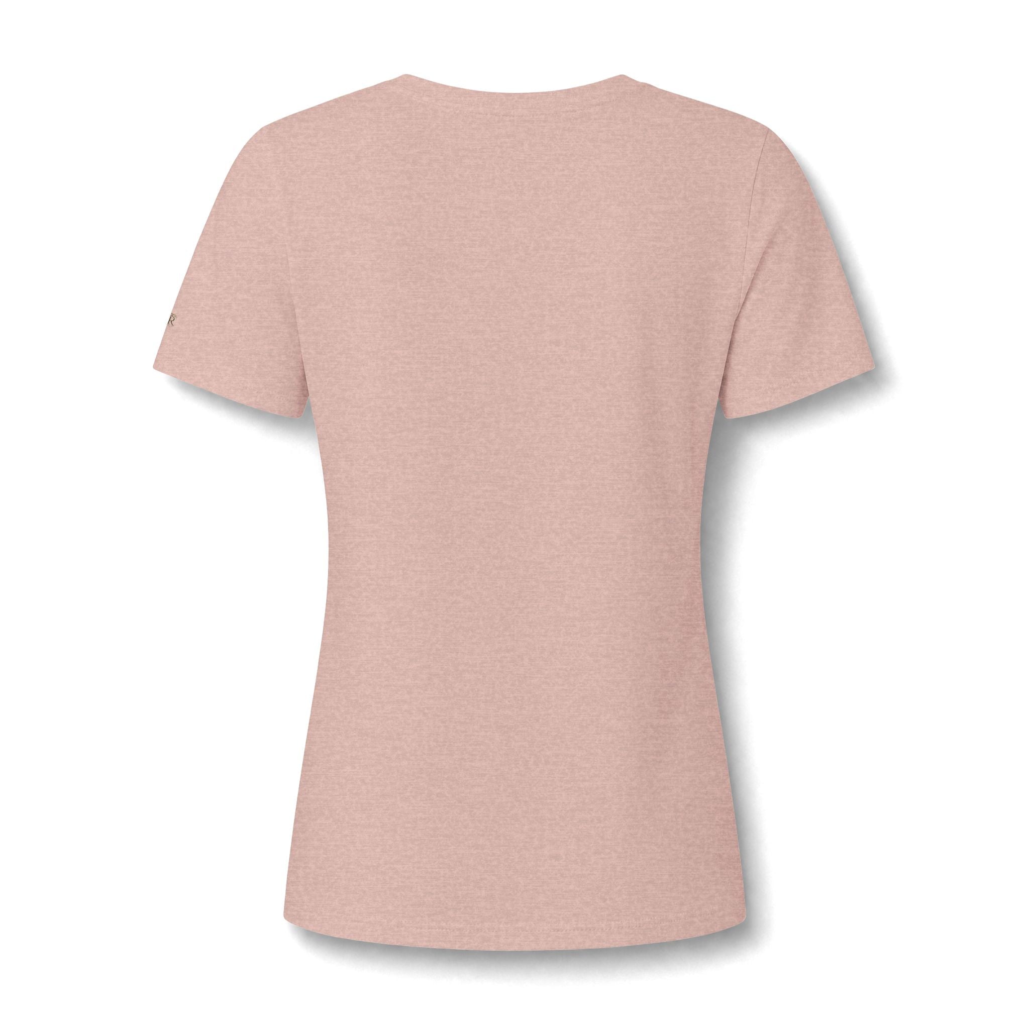 Women's Relaxed Heather CVC V-Neck Tee