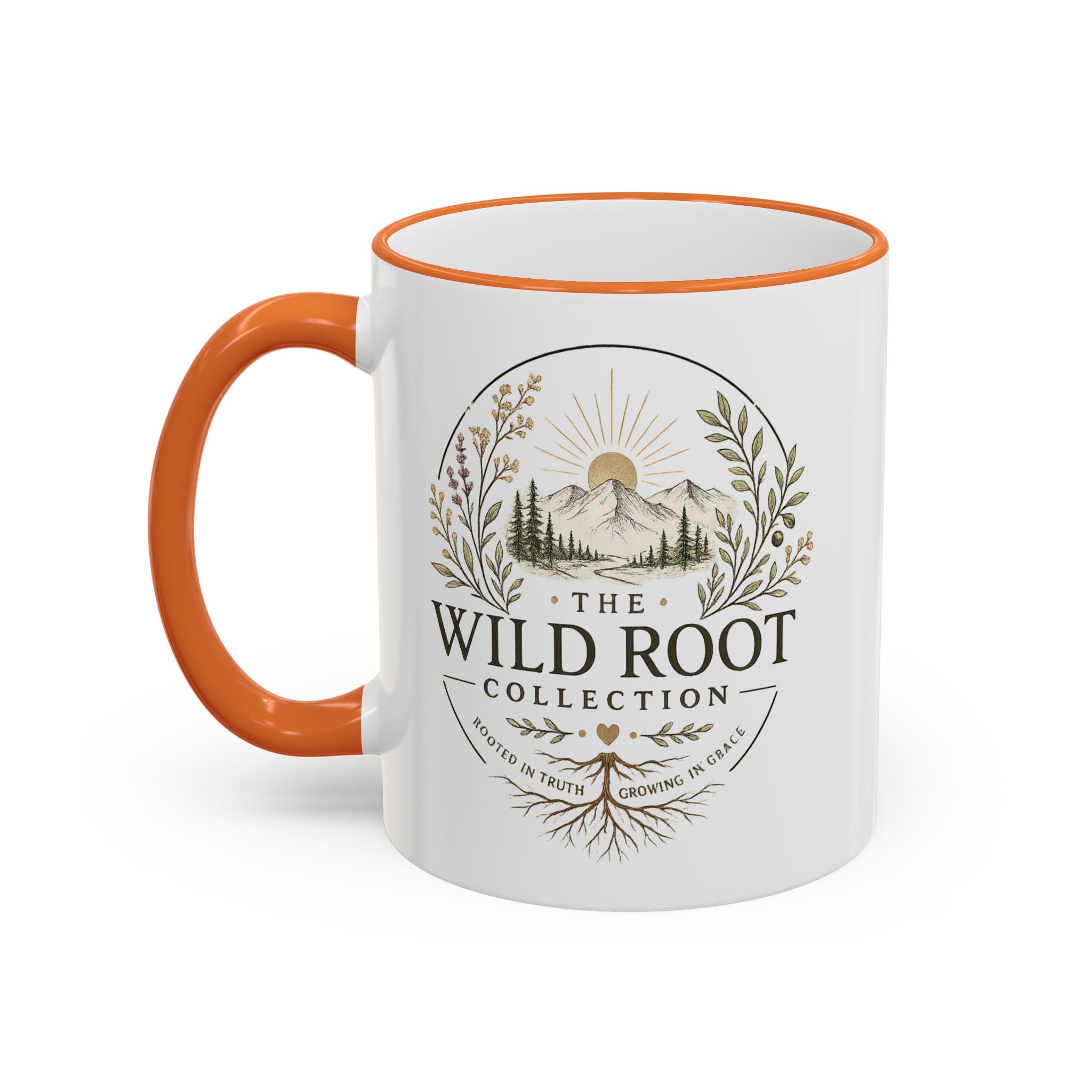 Accent Rim & Handle Mug (11oz, 15oz)