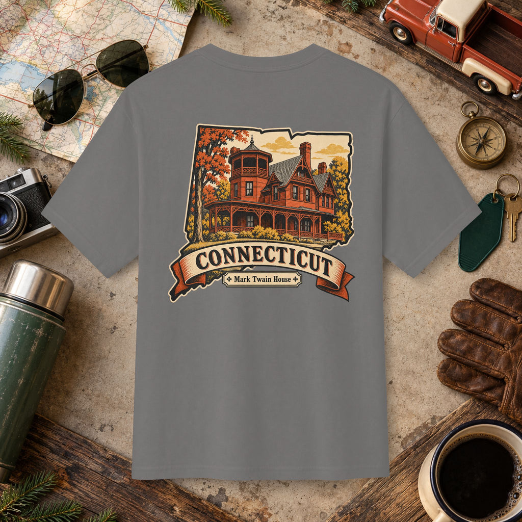 Connecticut State Vintage Tee