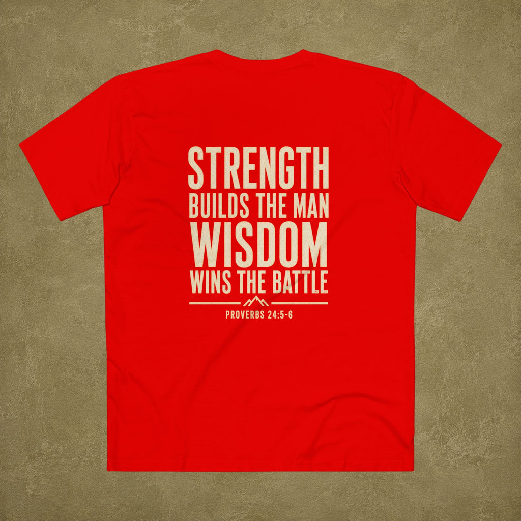 Proverbs 24:5-6 Men's T Shirt