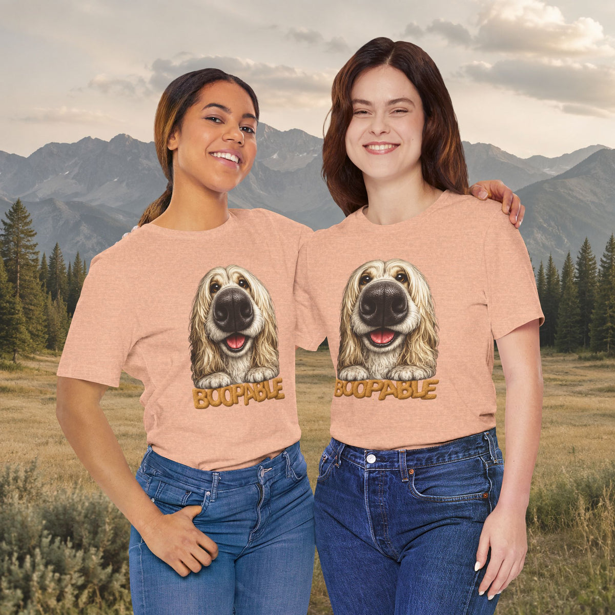Boopable Afghan Hound T Shirt