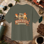Massachusetts State Vintage Tee