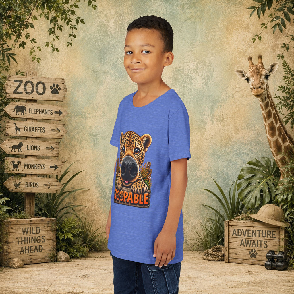 Leopard Zoopable Youth Tee