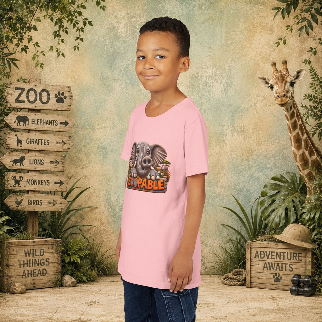 Elephant Zoopable Youth Tee