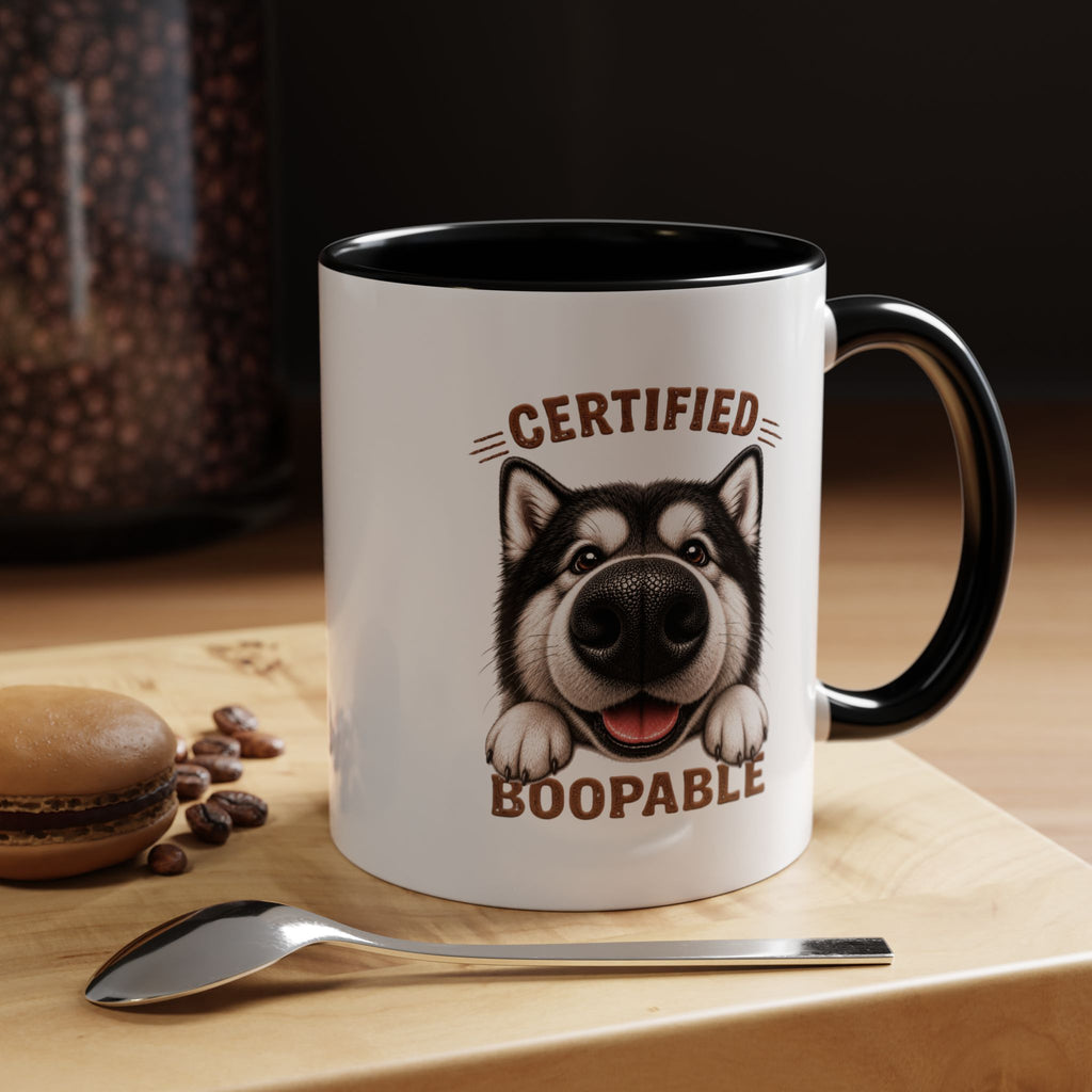 Certified Boopable Alaskan Malamute — Coffee Mug 11/15oz