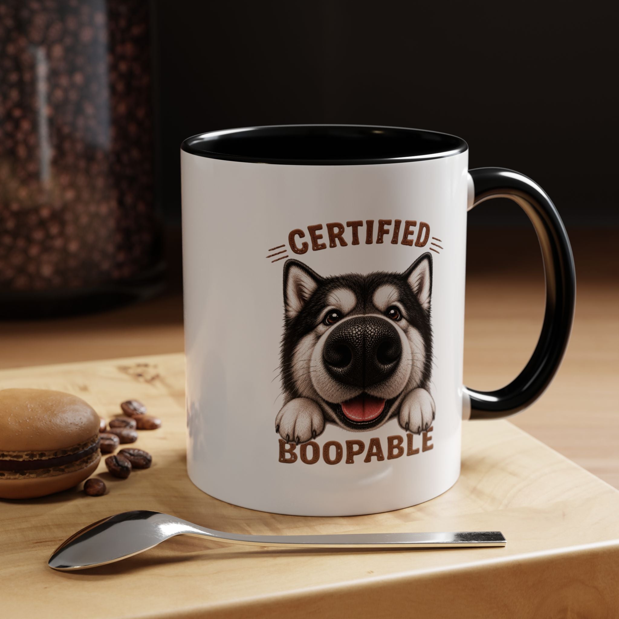 Certified Boopable Alaskan Malamute — Coffee Mug 11/15oz