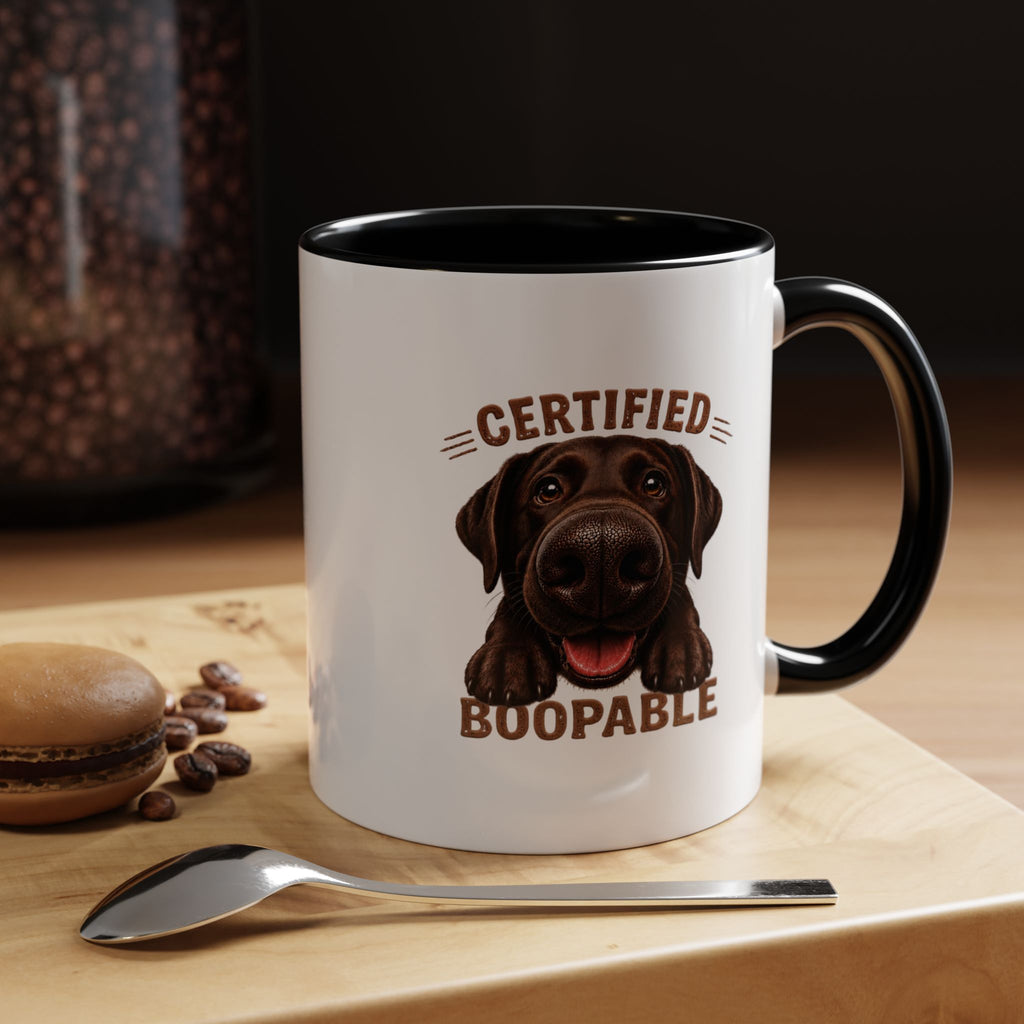 Certified Boopable Chocolate Lab — Coffee Mug 11/15oz