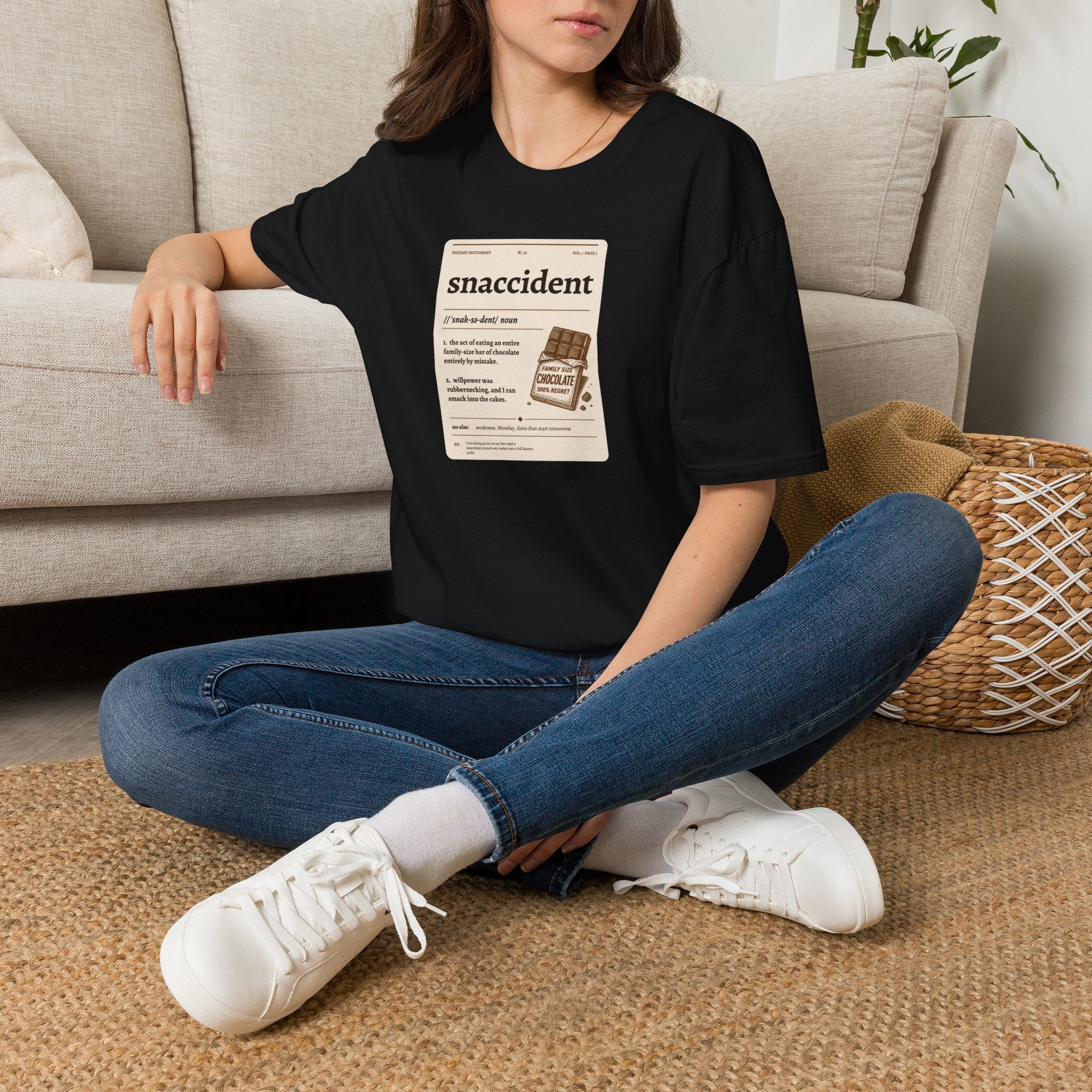 "Snaccident" Diet Life Funny Tee