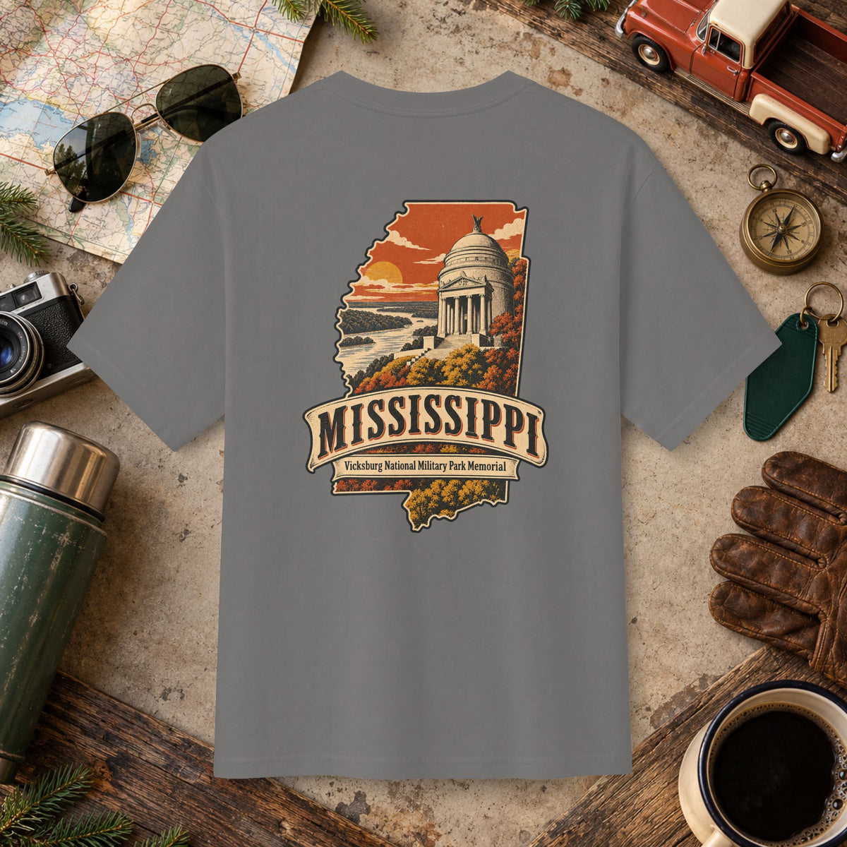 Mississippi State Vintage Tee