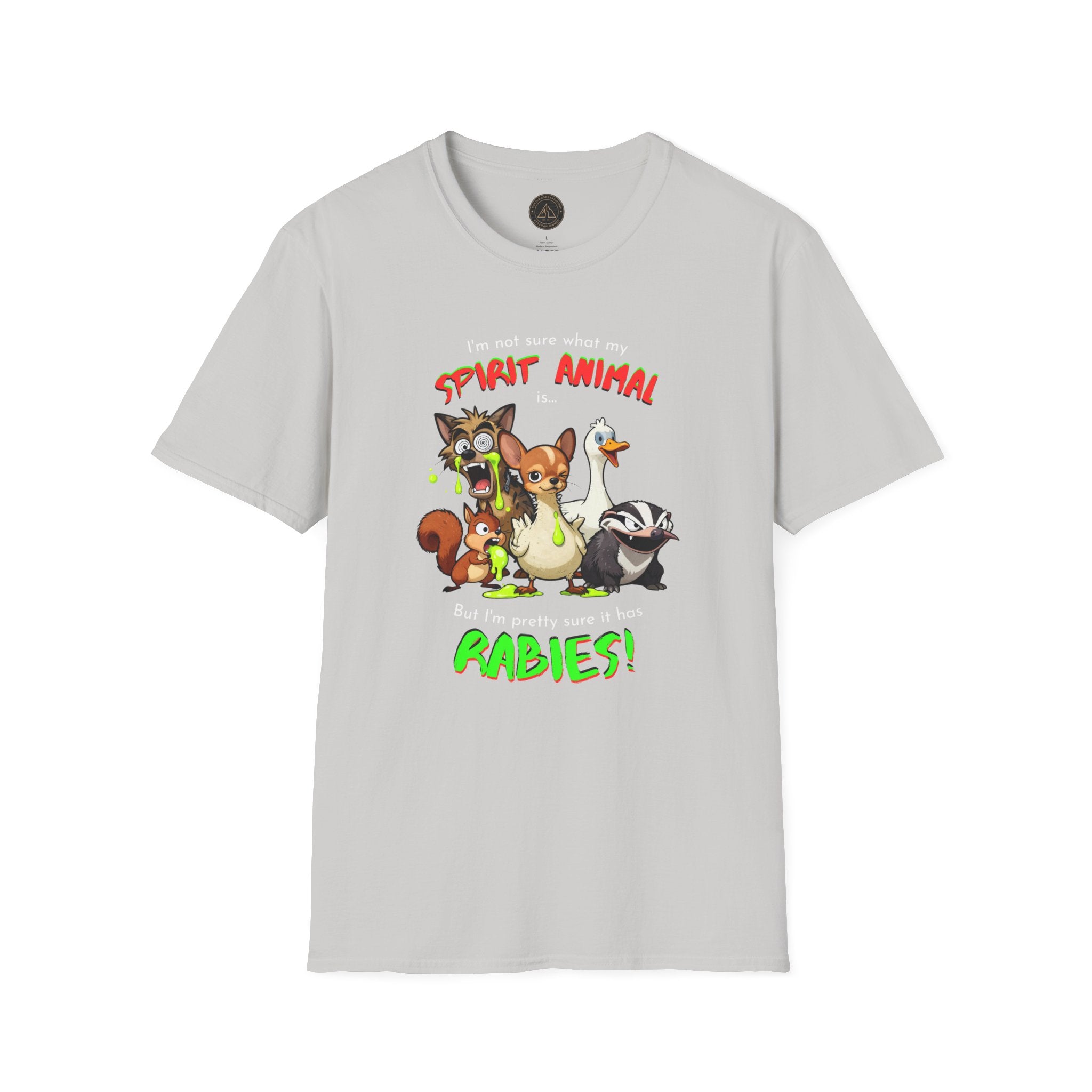 Spirit Animal T-Shirt — Mixed Up Cartoon Wildlife Graphic Tee