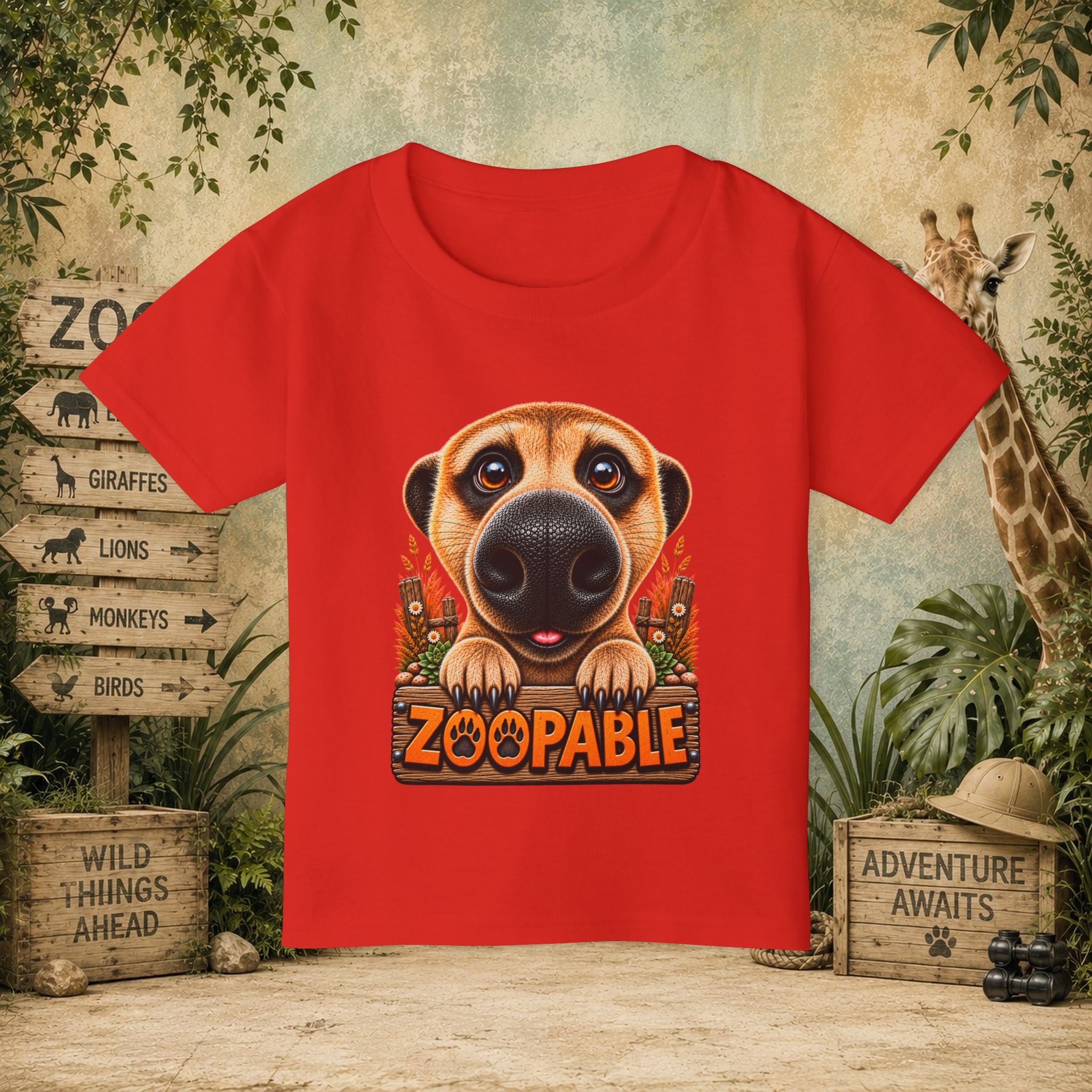 Meerkat ZoopableT-shirt
