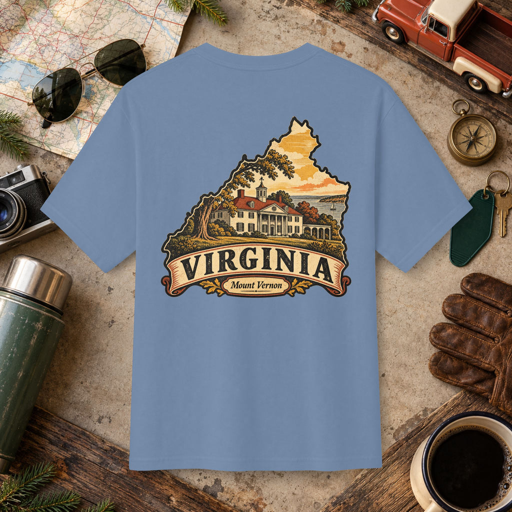 Virginia State Vintage Tee
