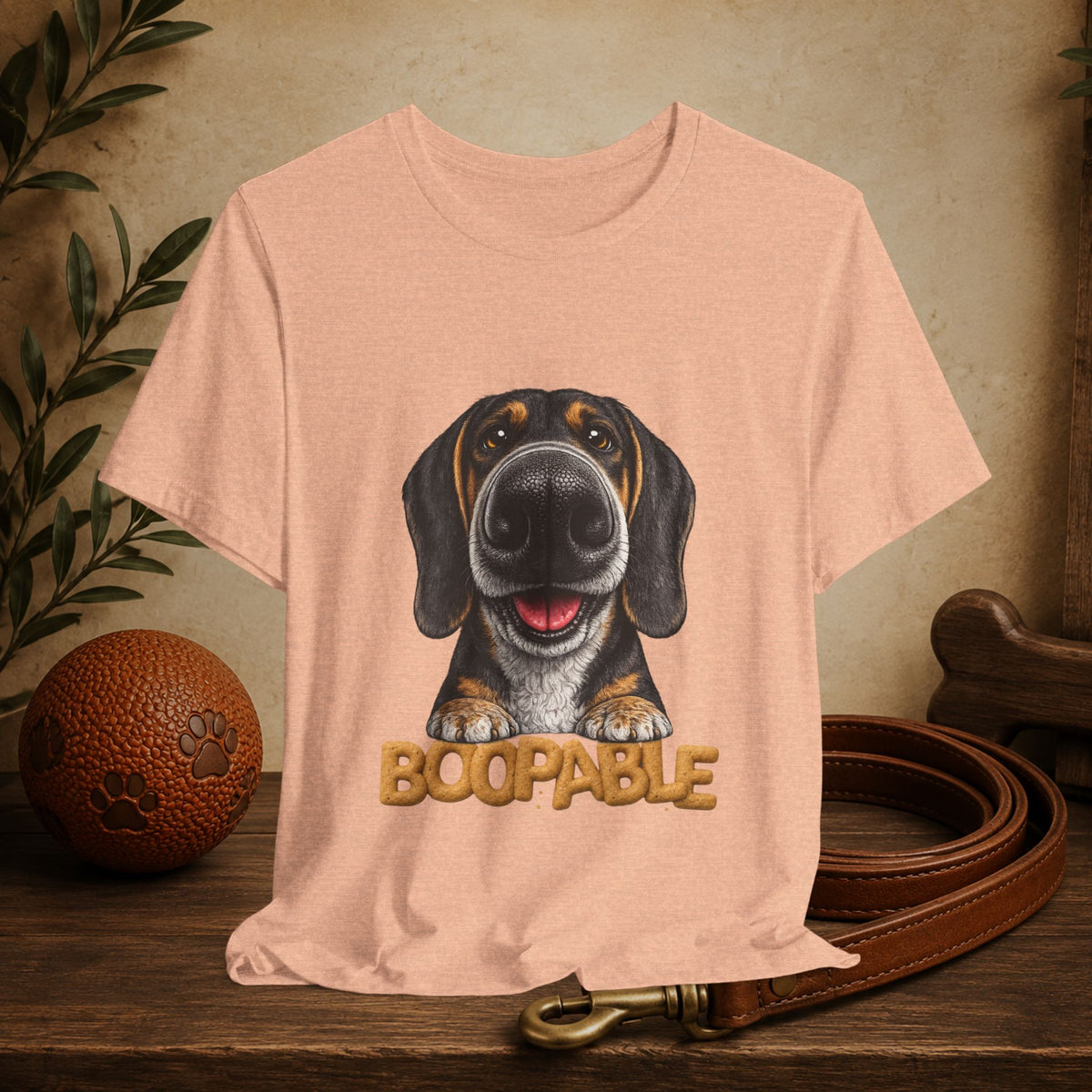 Boopable - Black and Tan Coonhound T-Shirt
