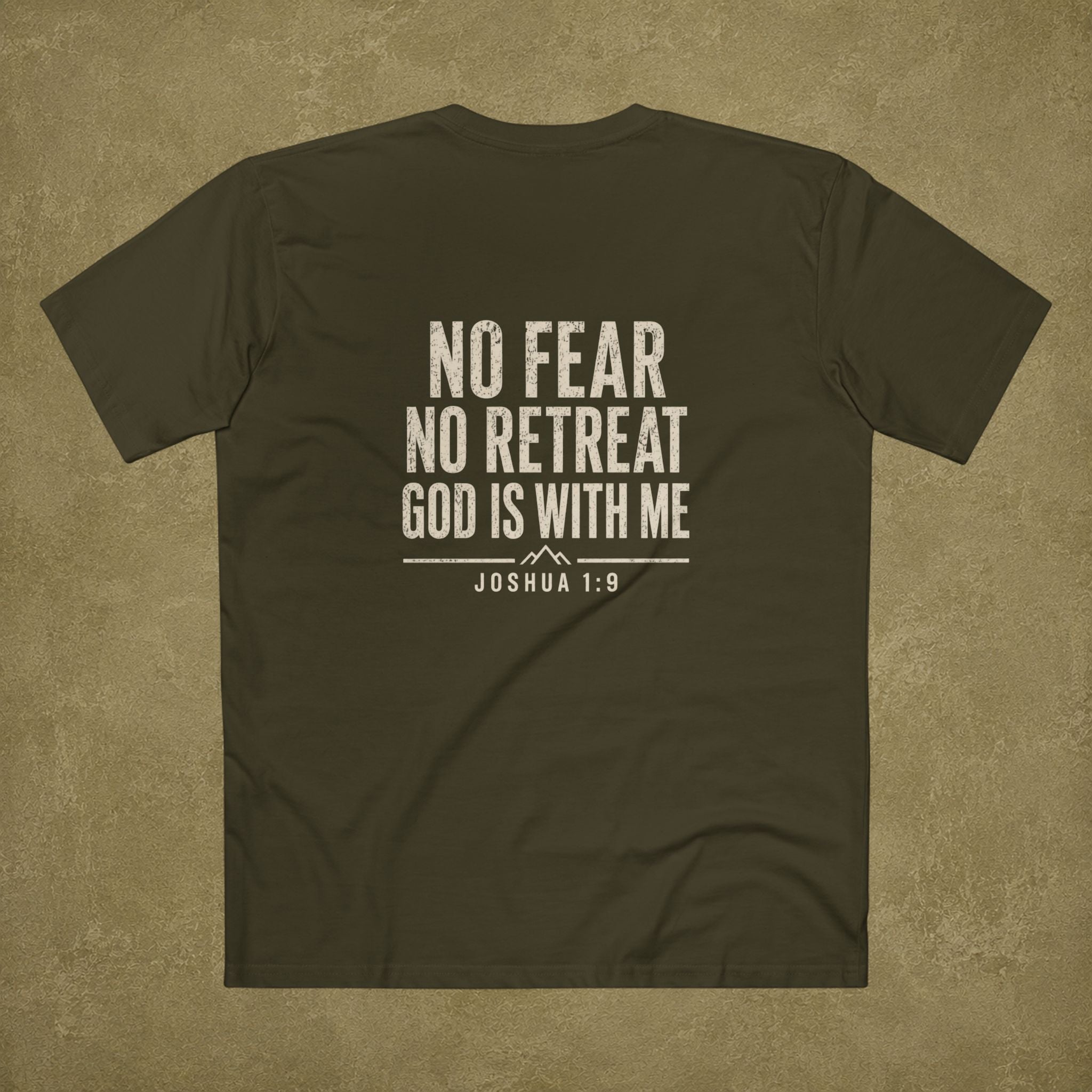 Joshua 1:9 Men's T Shirt