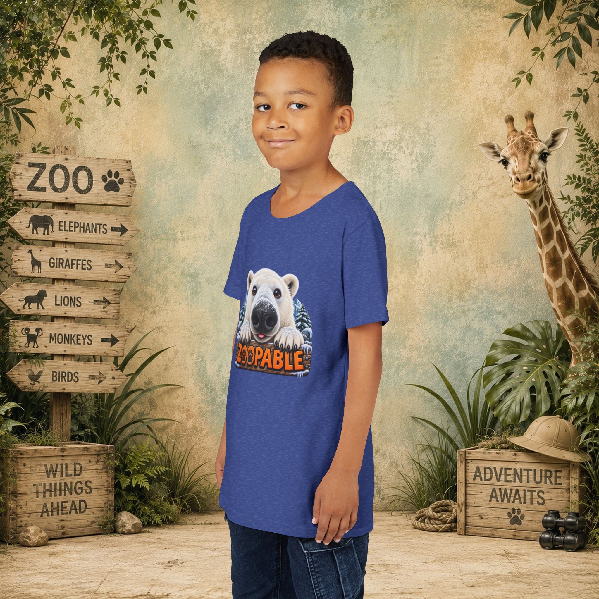 Polar Bear Zoopable Youth Tee