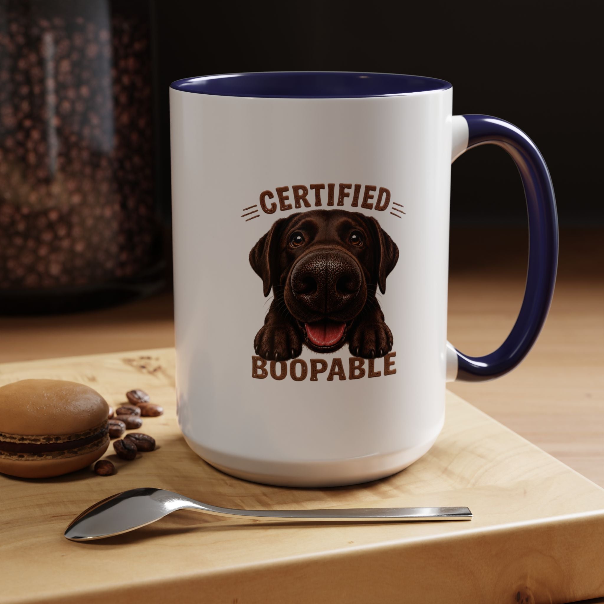 Certified Boopable Chocolate Lab — Coffee Mug 11/15oz