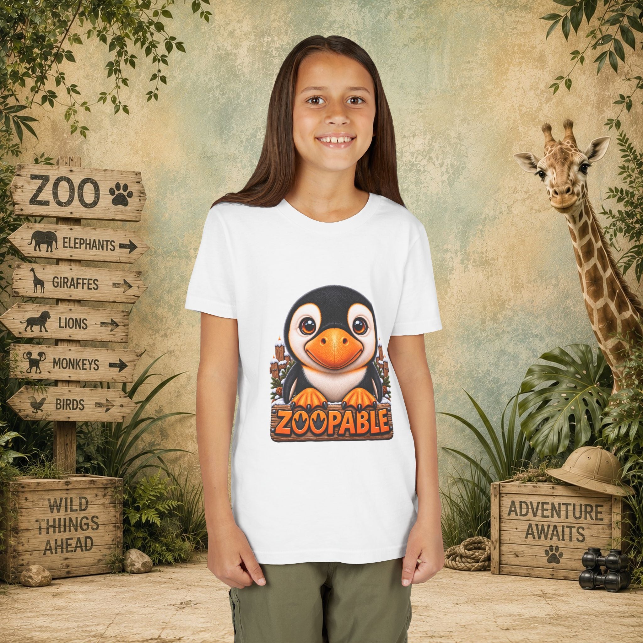 Penguin Zoopable Youth Tee