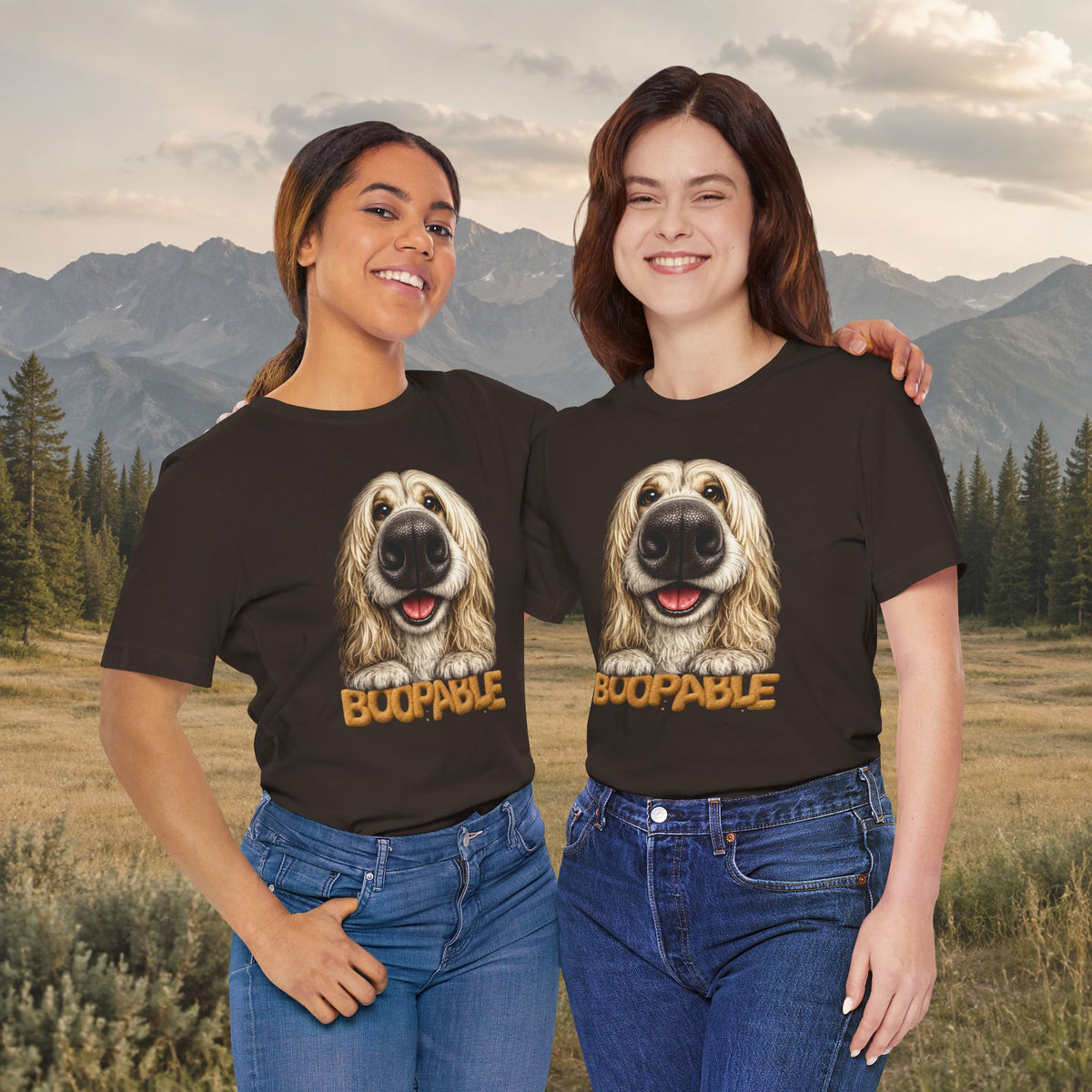 Boopable Afghan Hound T Shirt