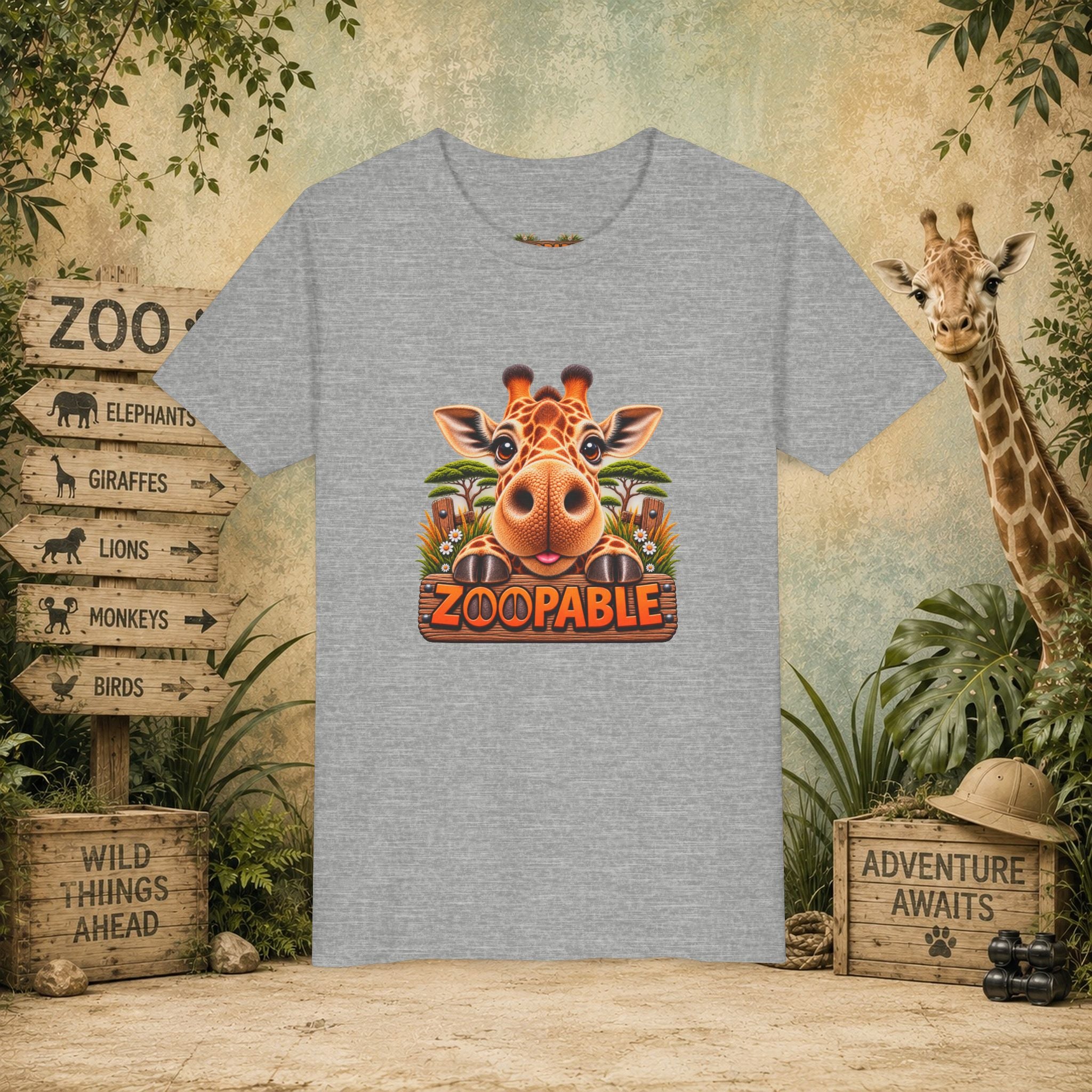 Giraffe Zoopable Youth Tee