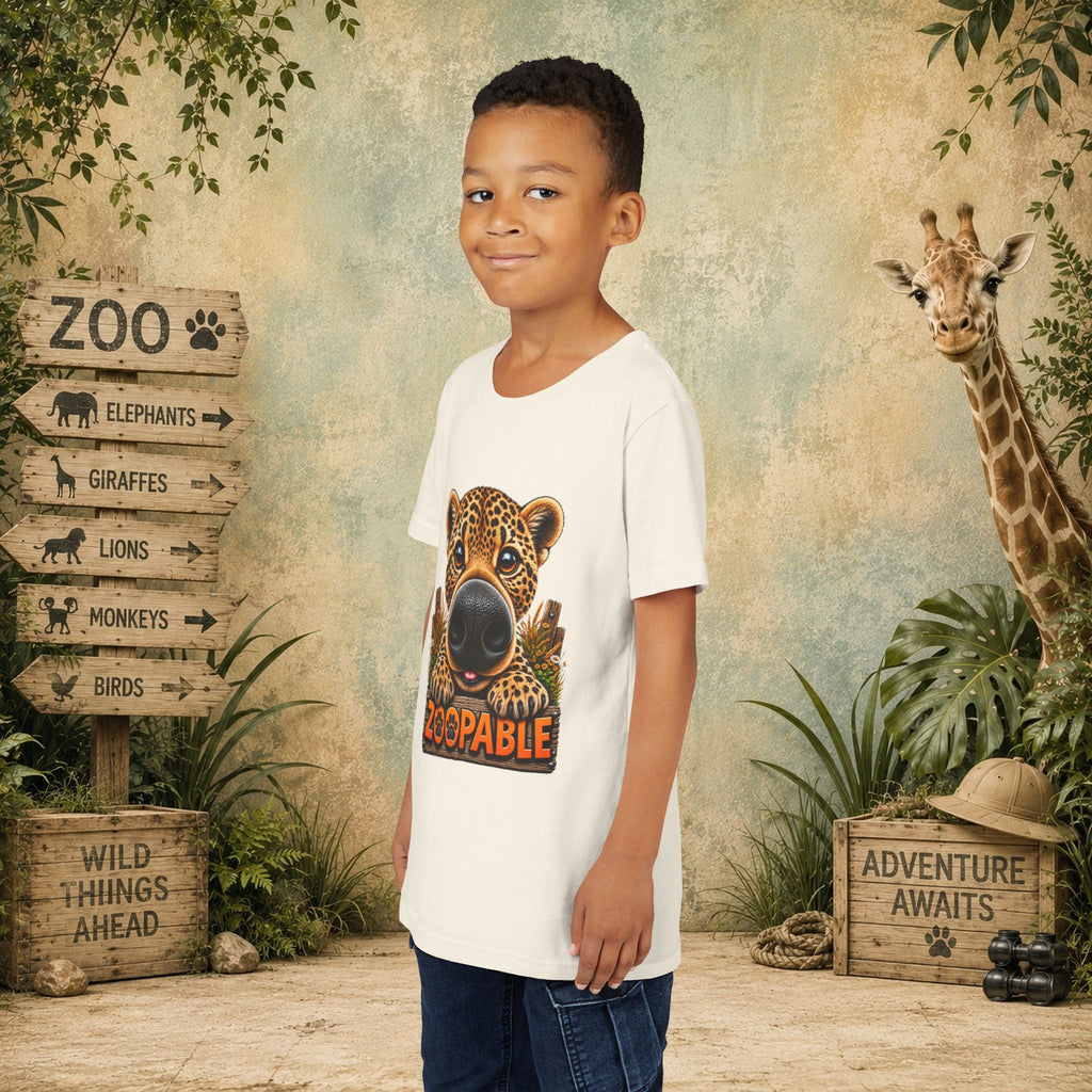 Leopard Zoopable Youth Tee