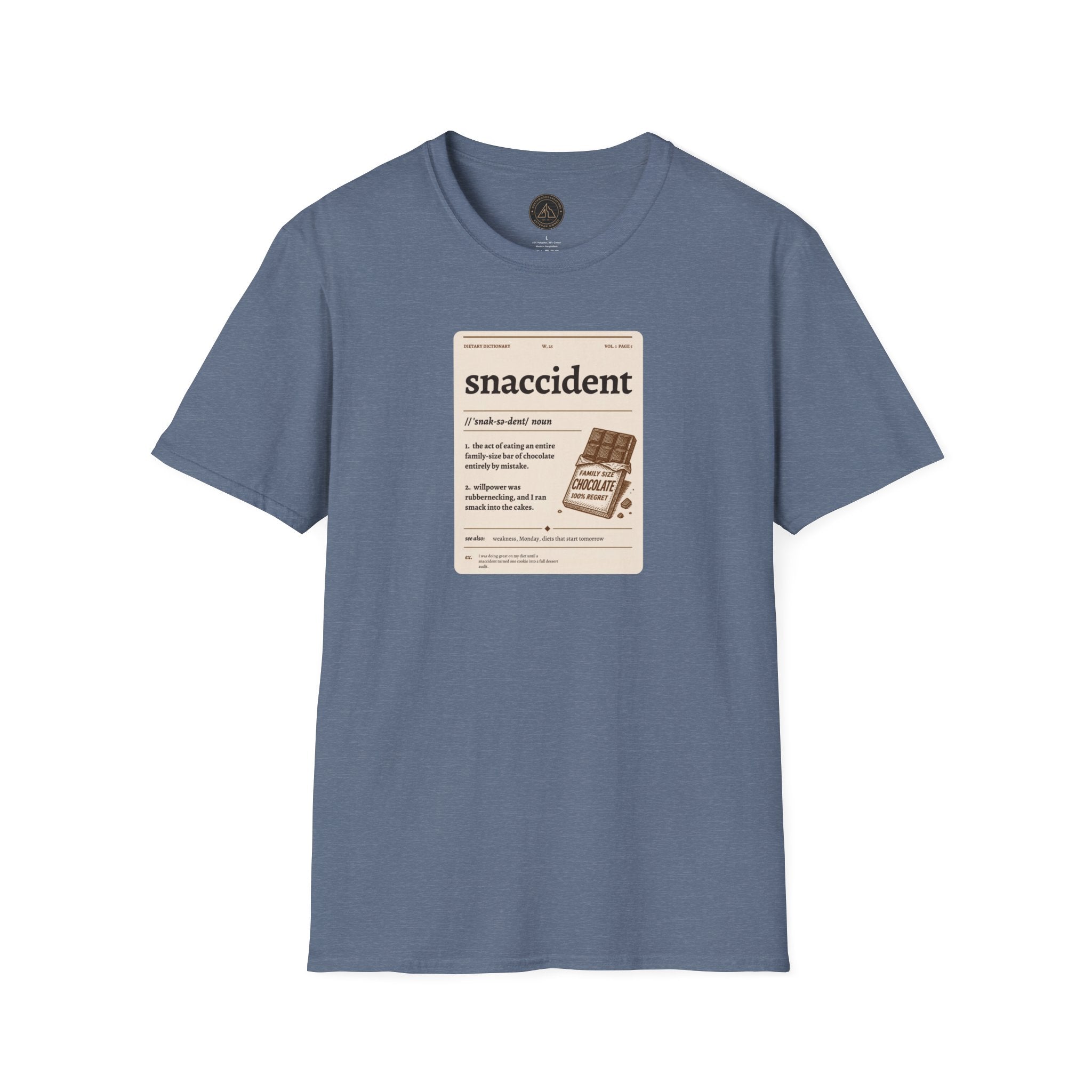 "Snaccident" Diet Life Funny Tee