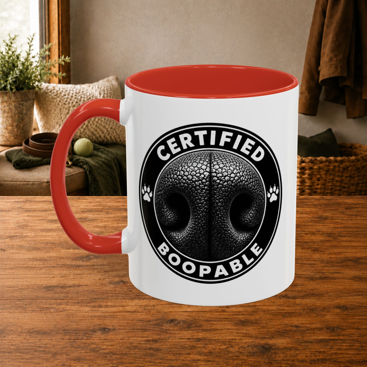 Boopable Blue Tic Hound — Coffee Mug 11oz