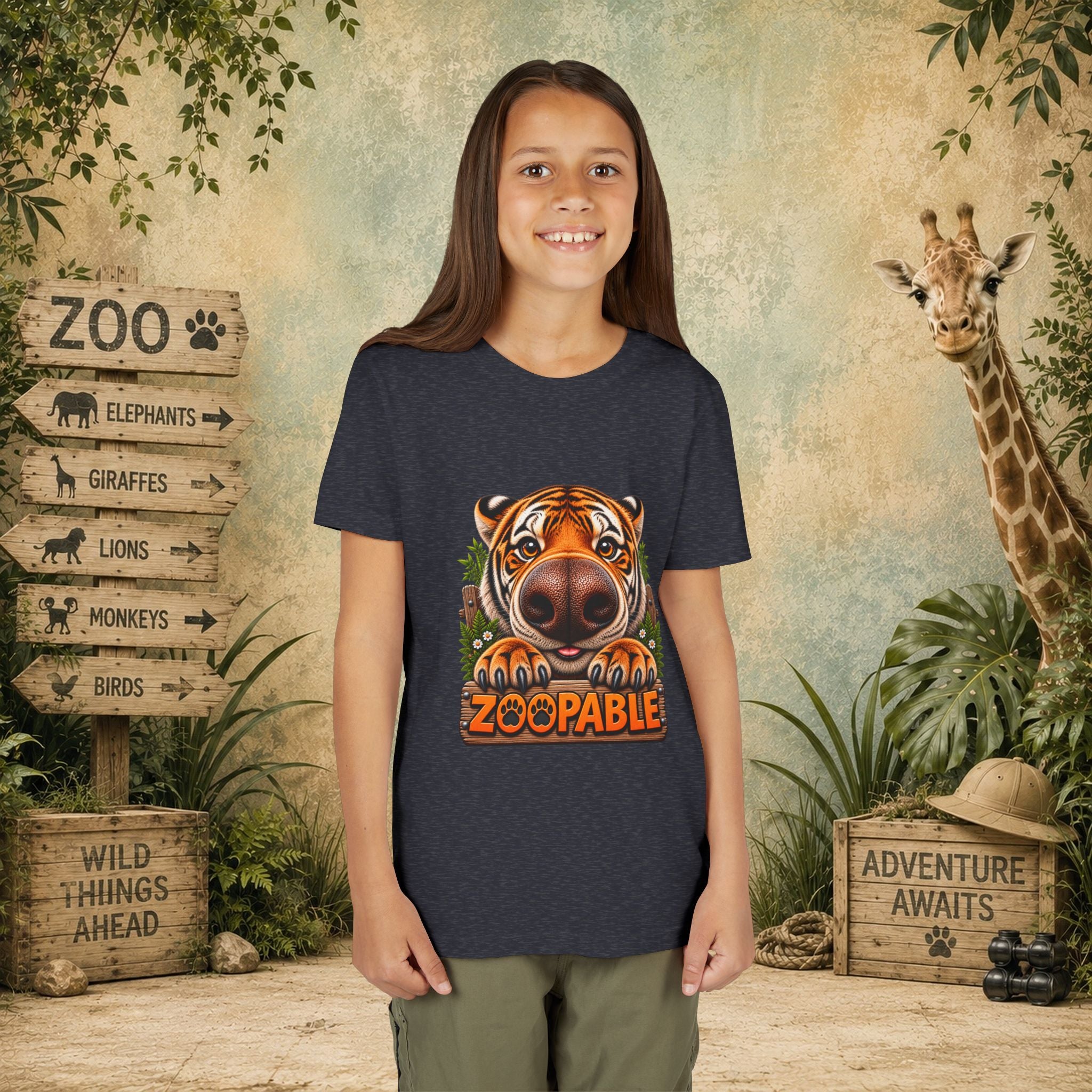 Tiger Zoopable Youth Tee