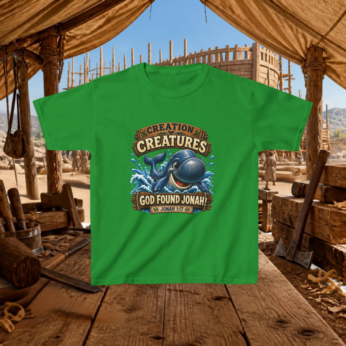 Creation Creatures - Jonah's Whale (Jonah 1:17)