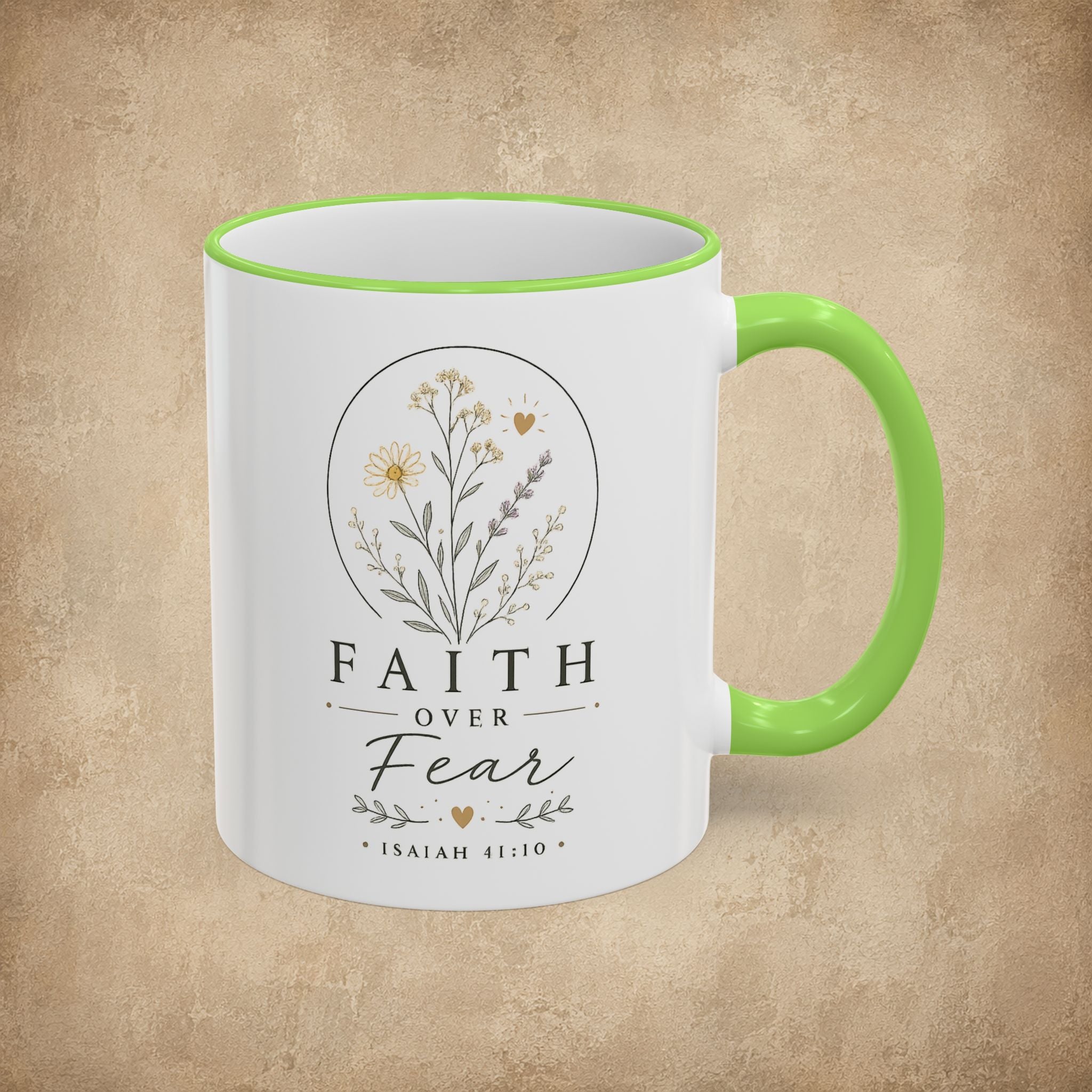 Faith Over Fear Mug (11oz, 15oz)