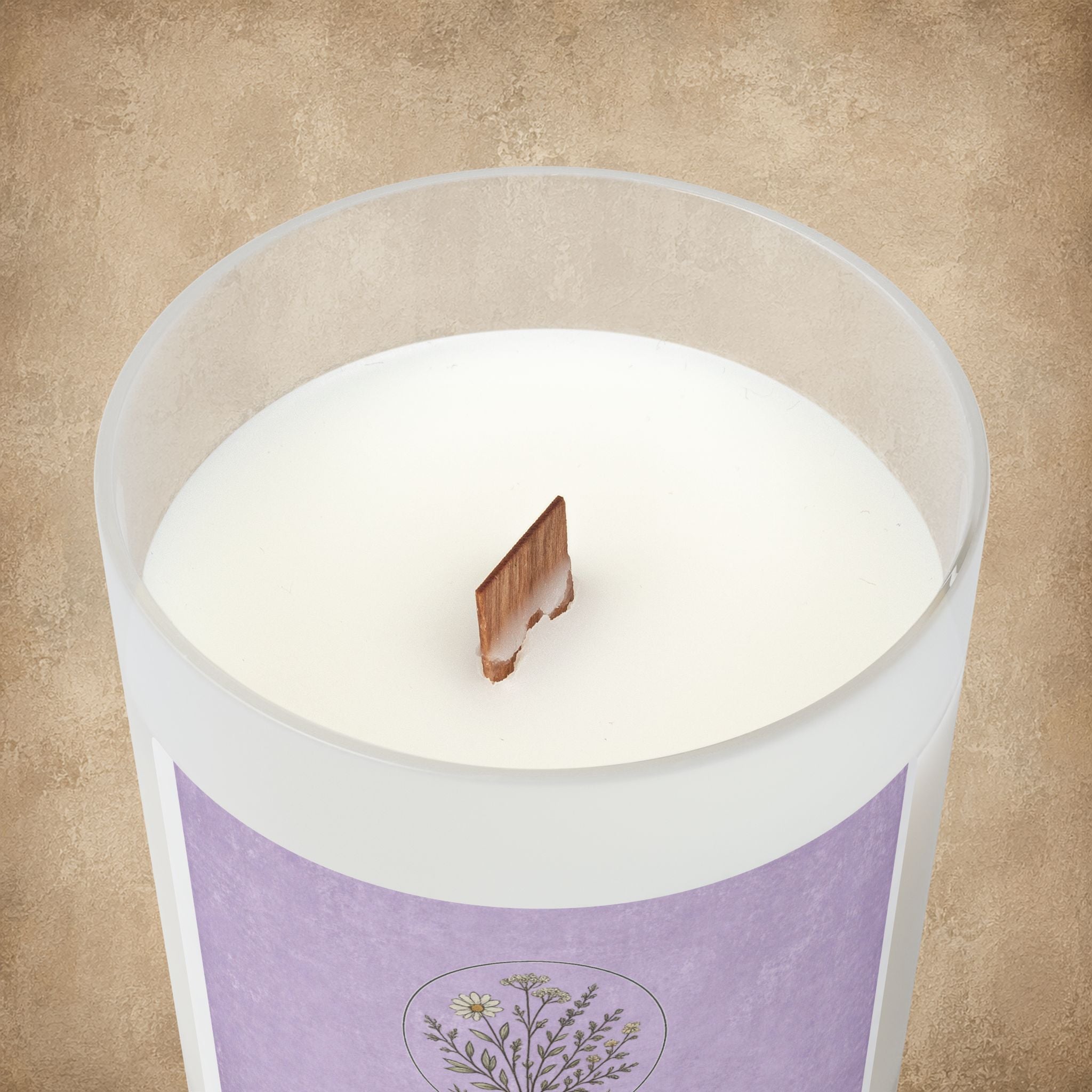 Bloom Where Planted Frosted Glass Soy Candle — 11oz