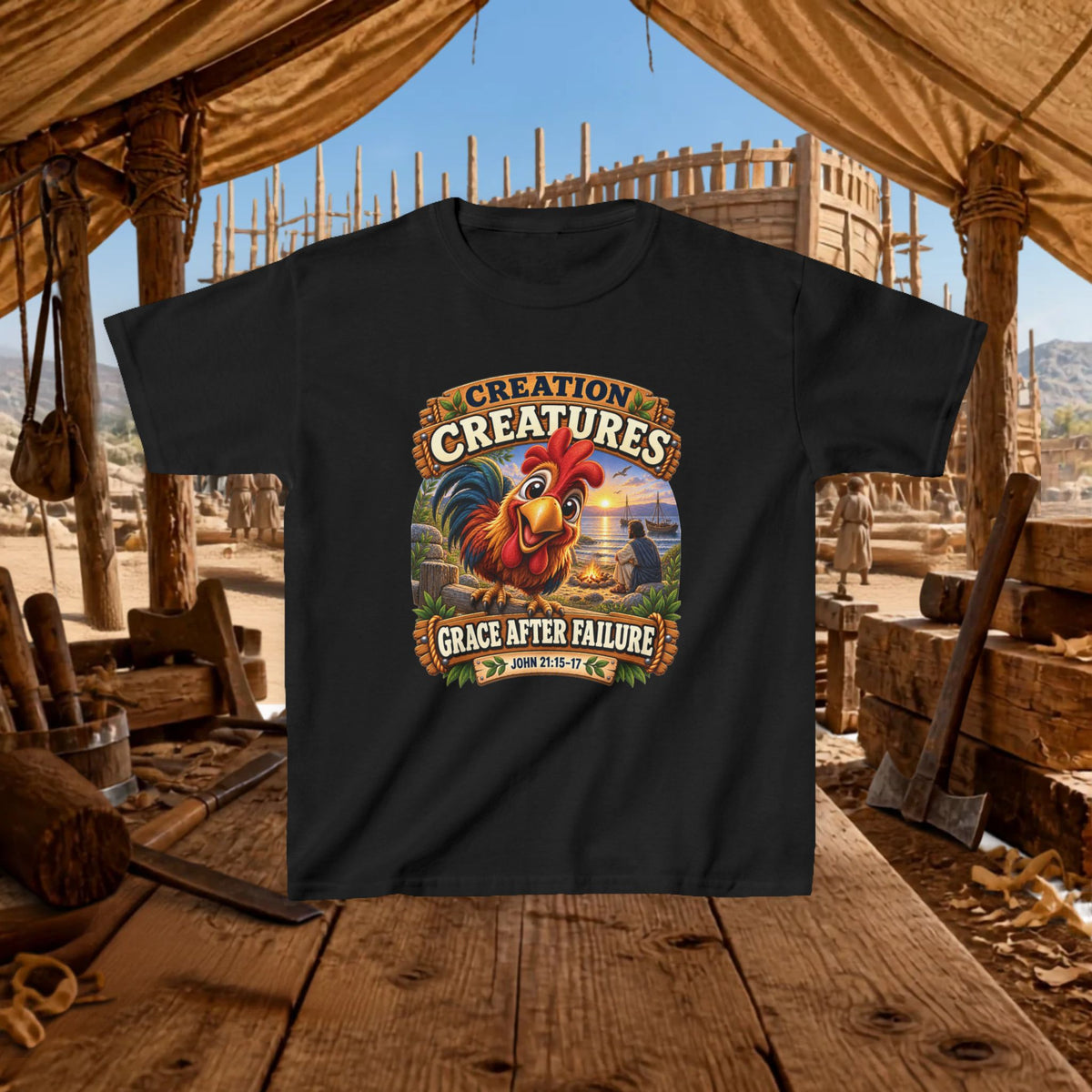 Creation Creatures - John's Rooster (John 21:15-17)