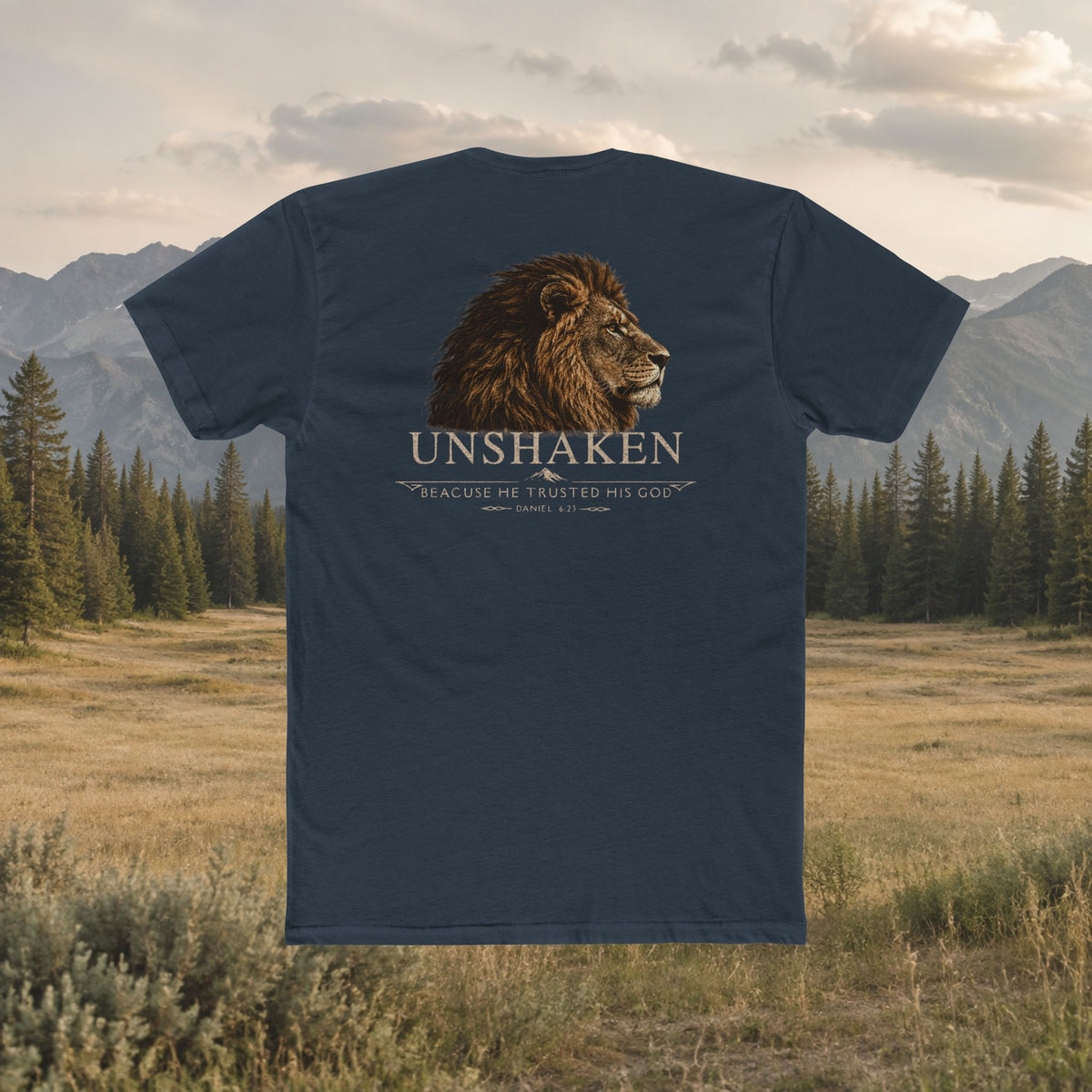 UNSHAKEN - Daniel 6:23 T-Shirt
