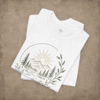 Peace Like a River T‑Shirt — Scenic Scripture Graphic Tee
