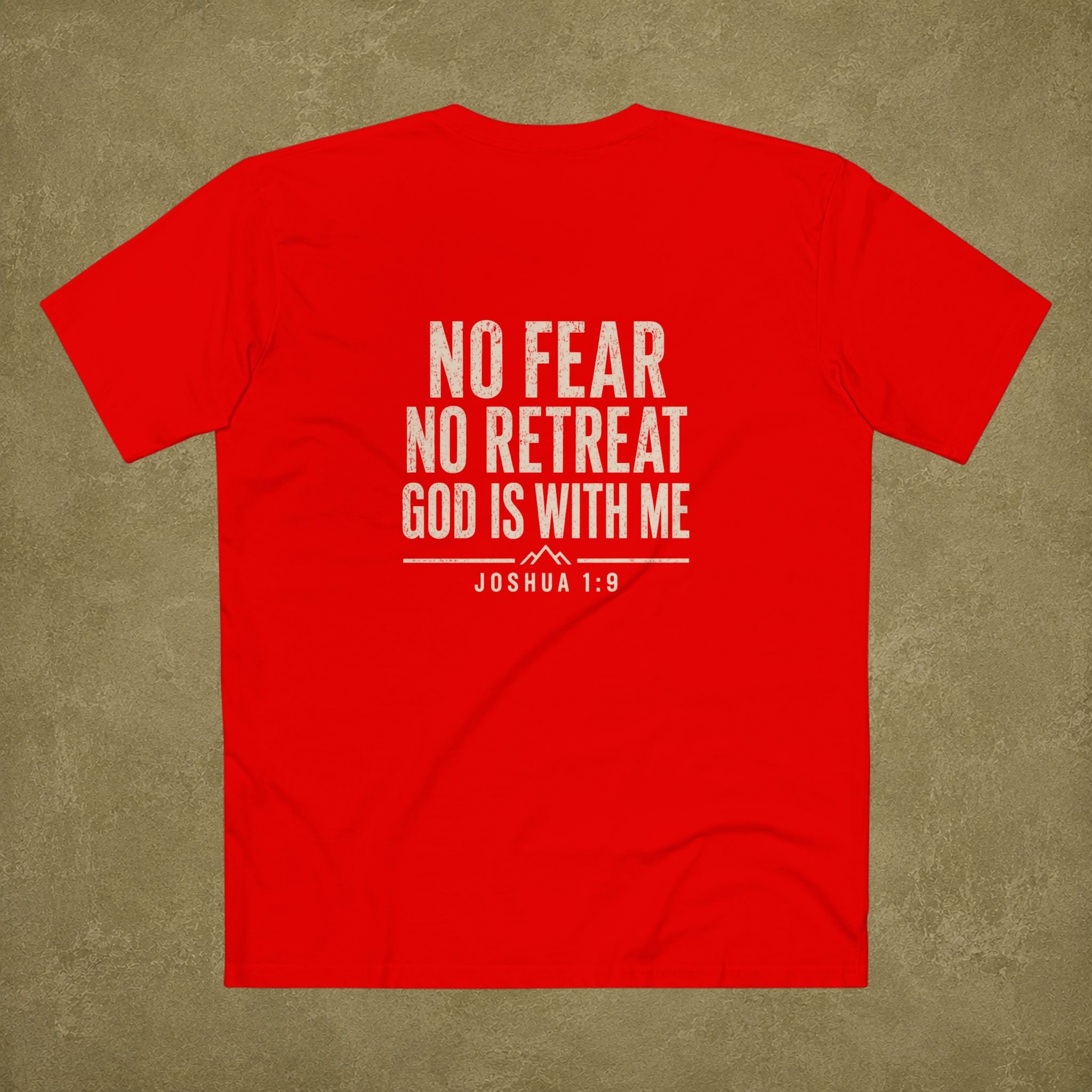 Joshua 1:9 Men's T Shirt
