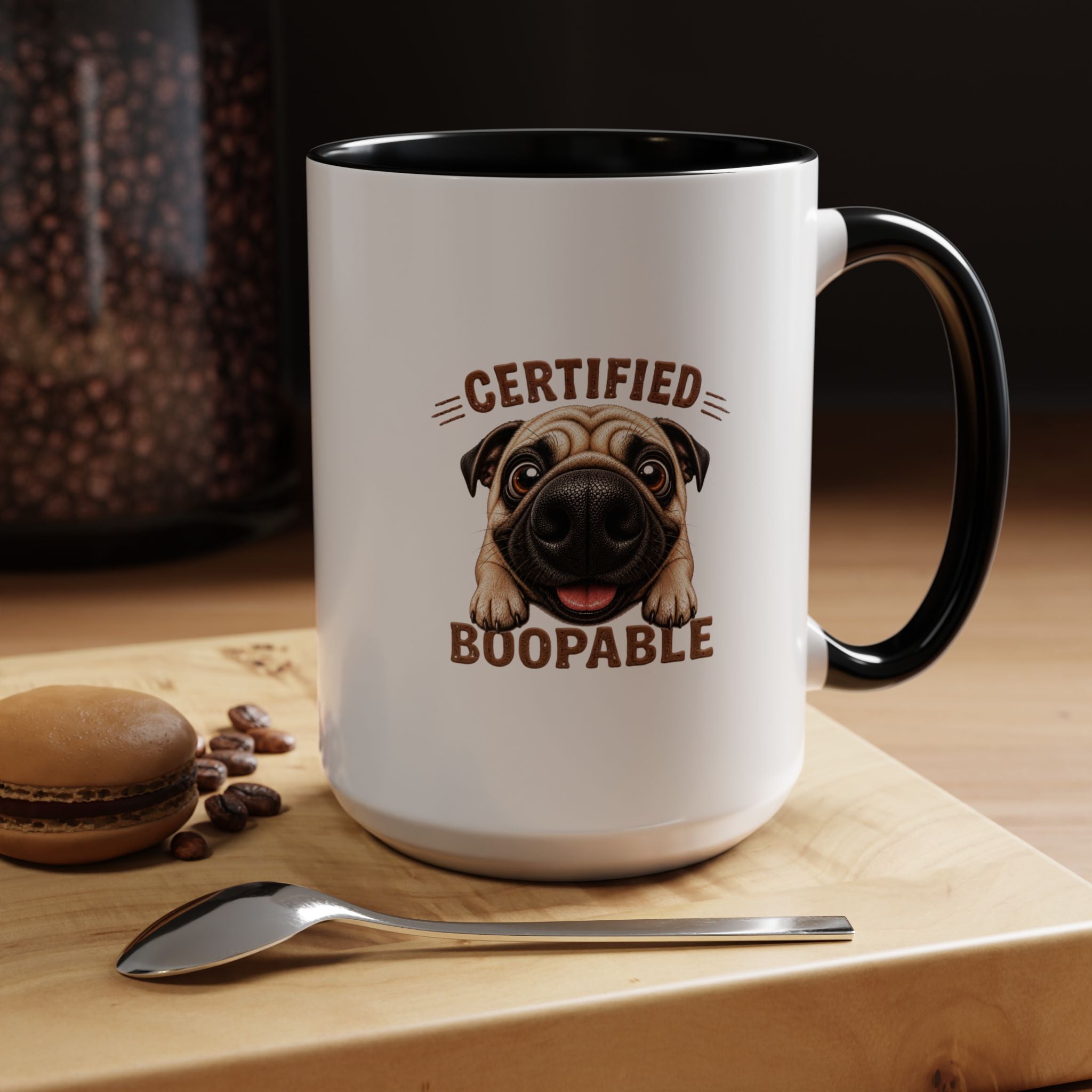 Certified Boopable Pug — Coffee Mug 11/15oz