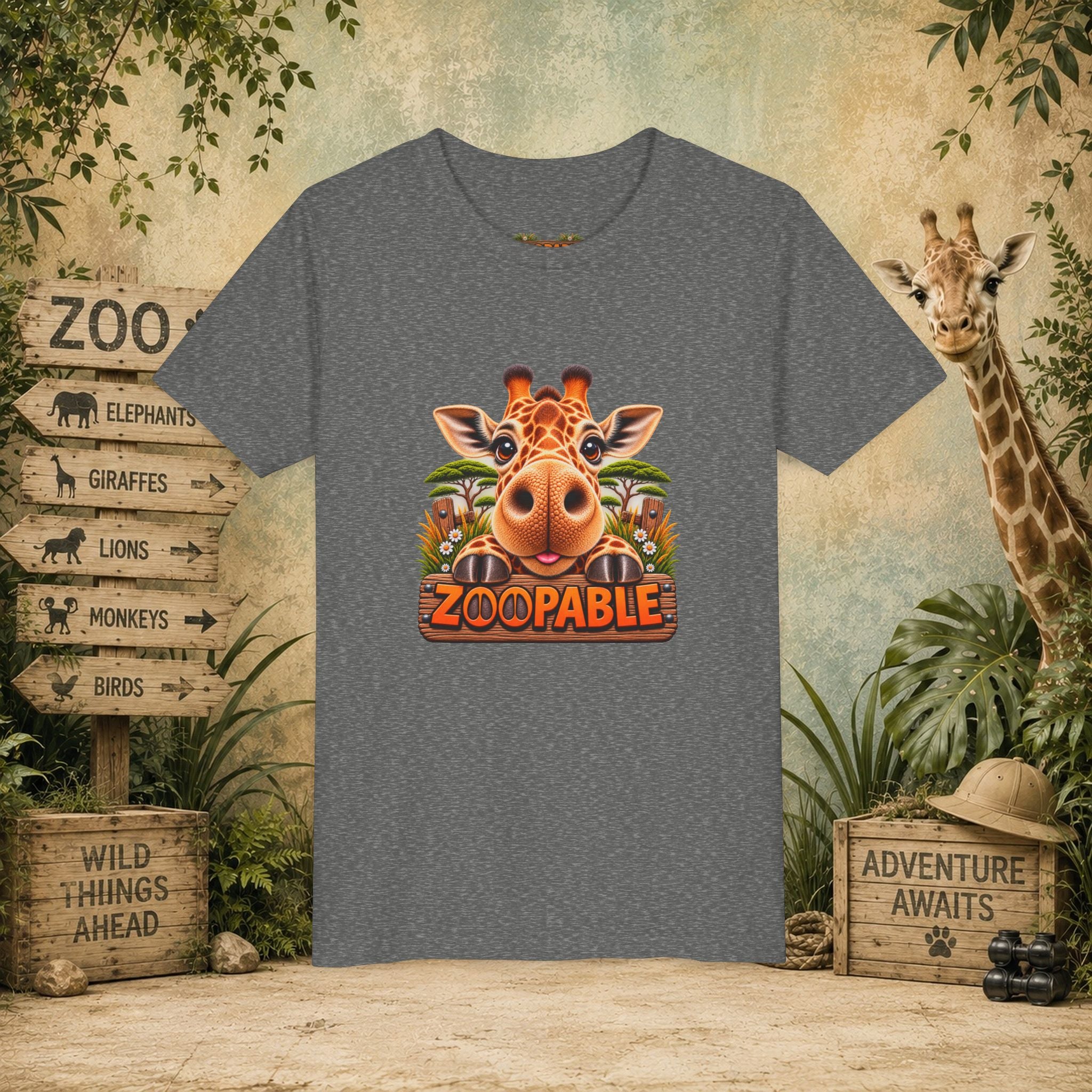 Giraffe Zoopable Youth Tee