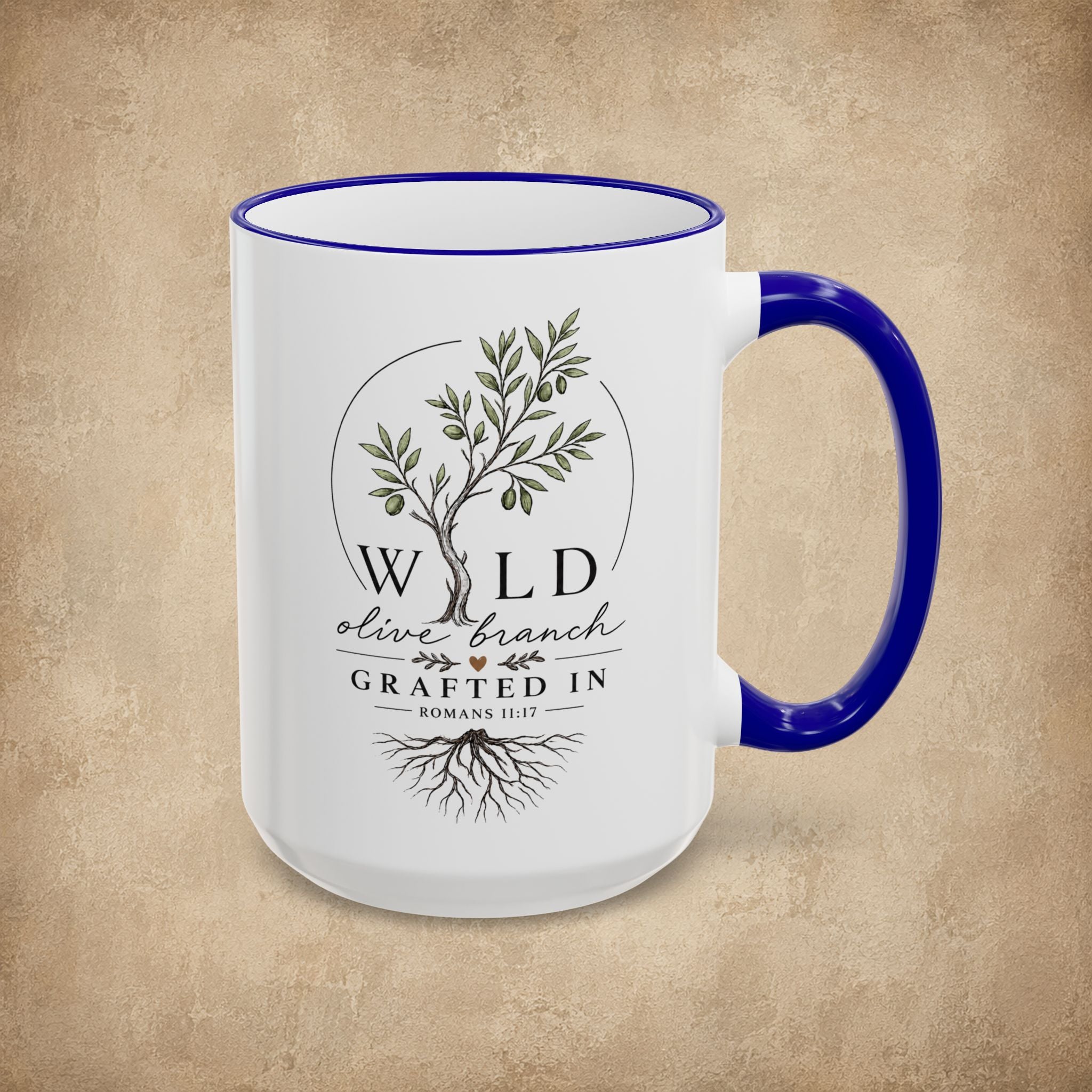 Wild Olive Branch Mug (11oz, 15oz)