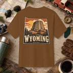 Wyoming State Vintage Tee