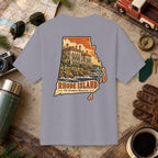 Rhode Island State Vintage Tee