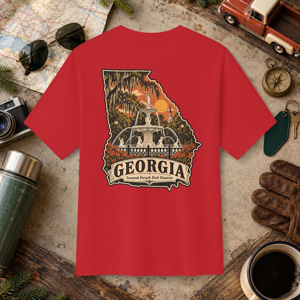 Georgia State Vintage Tee